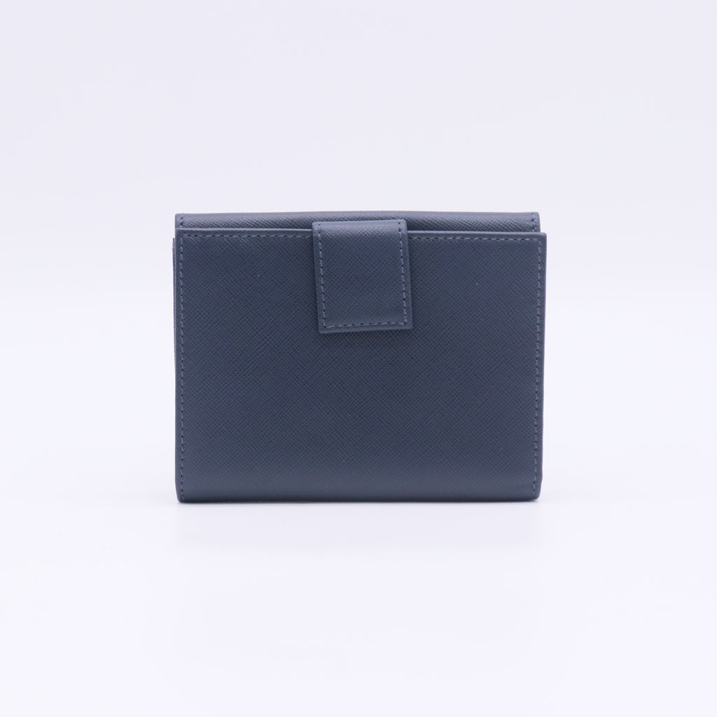 Prada Saffiano Metal Small Flap Wallet W22926