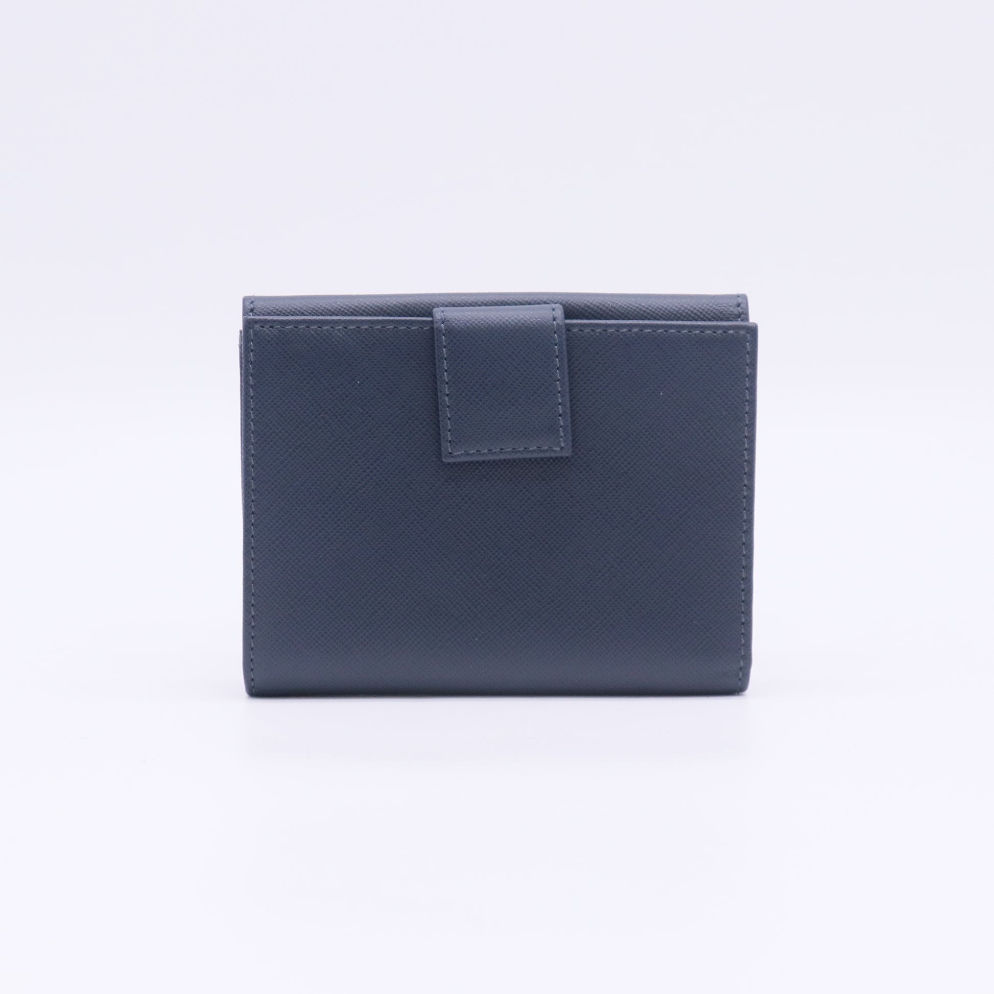 Prada Saffiano Metal Small Flap Wallet W22926