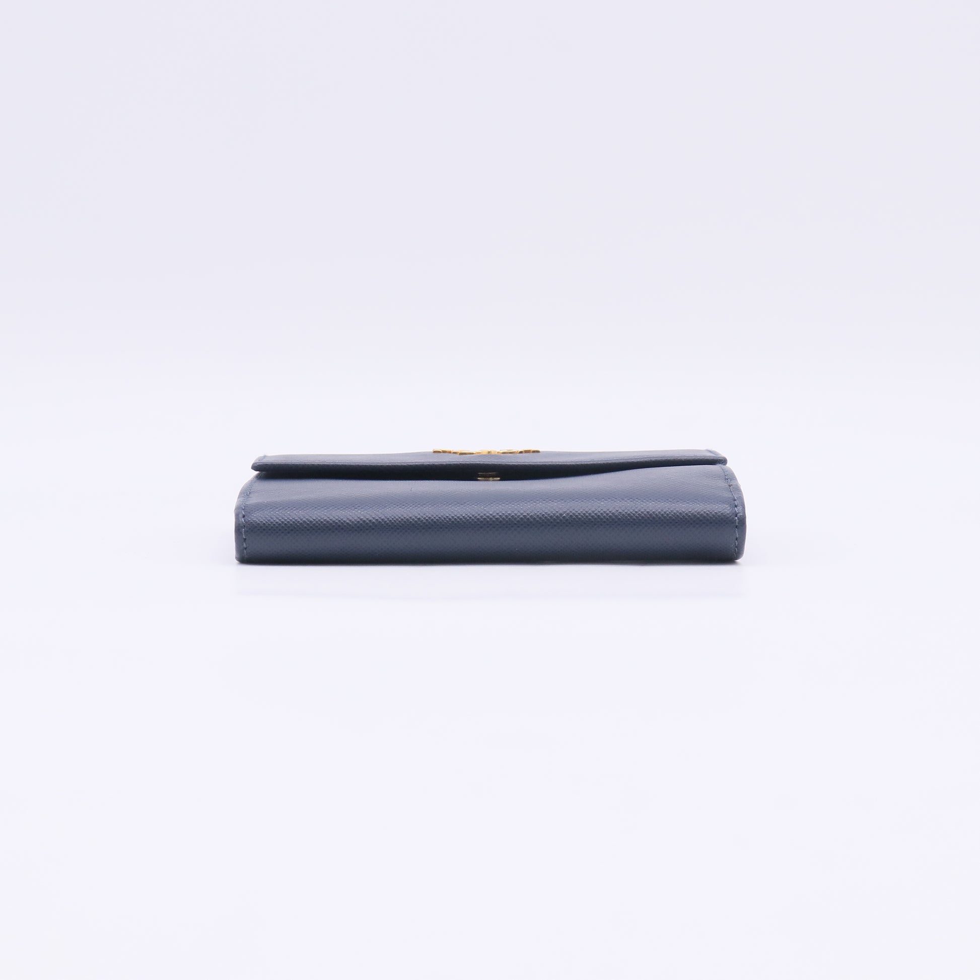 Prada Saffiano Metal Small Flap Wallet W22926