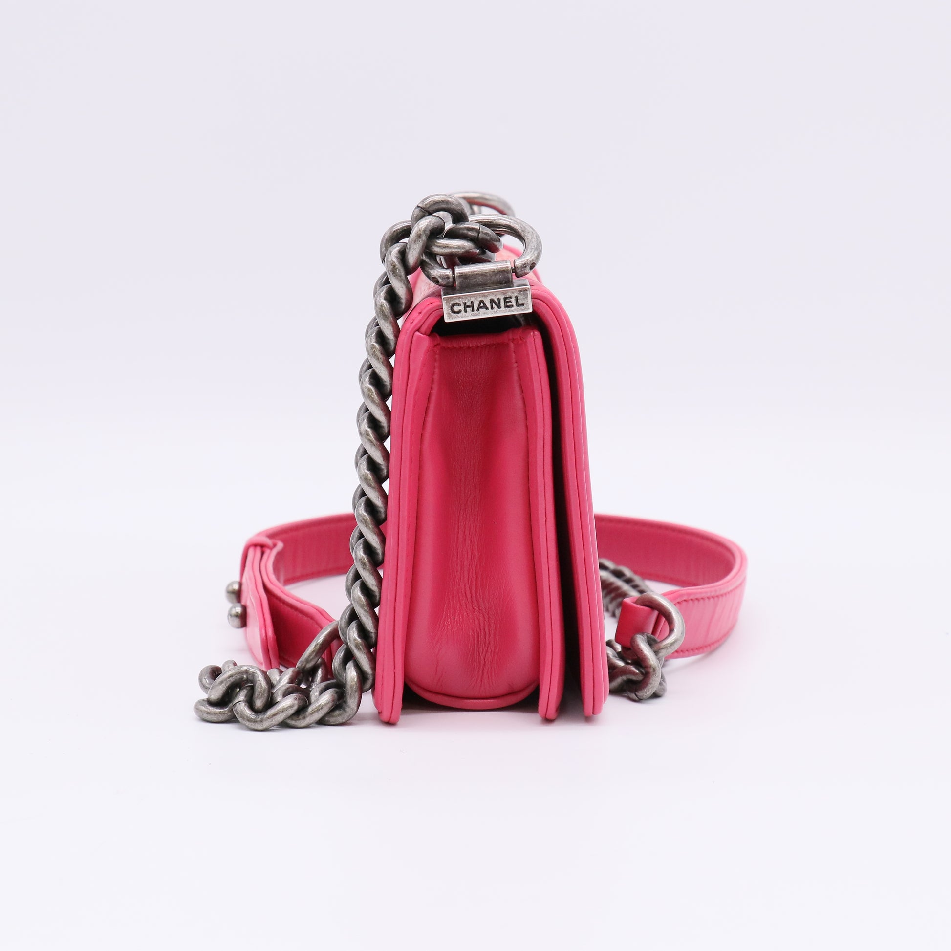 Chanel Small Galuchat Stingray Boy Bag B22835