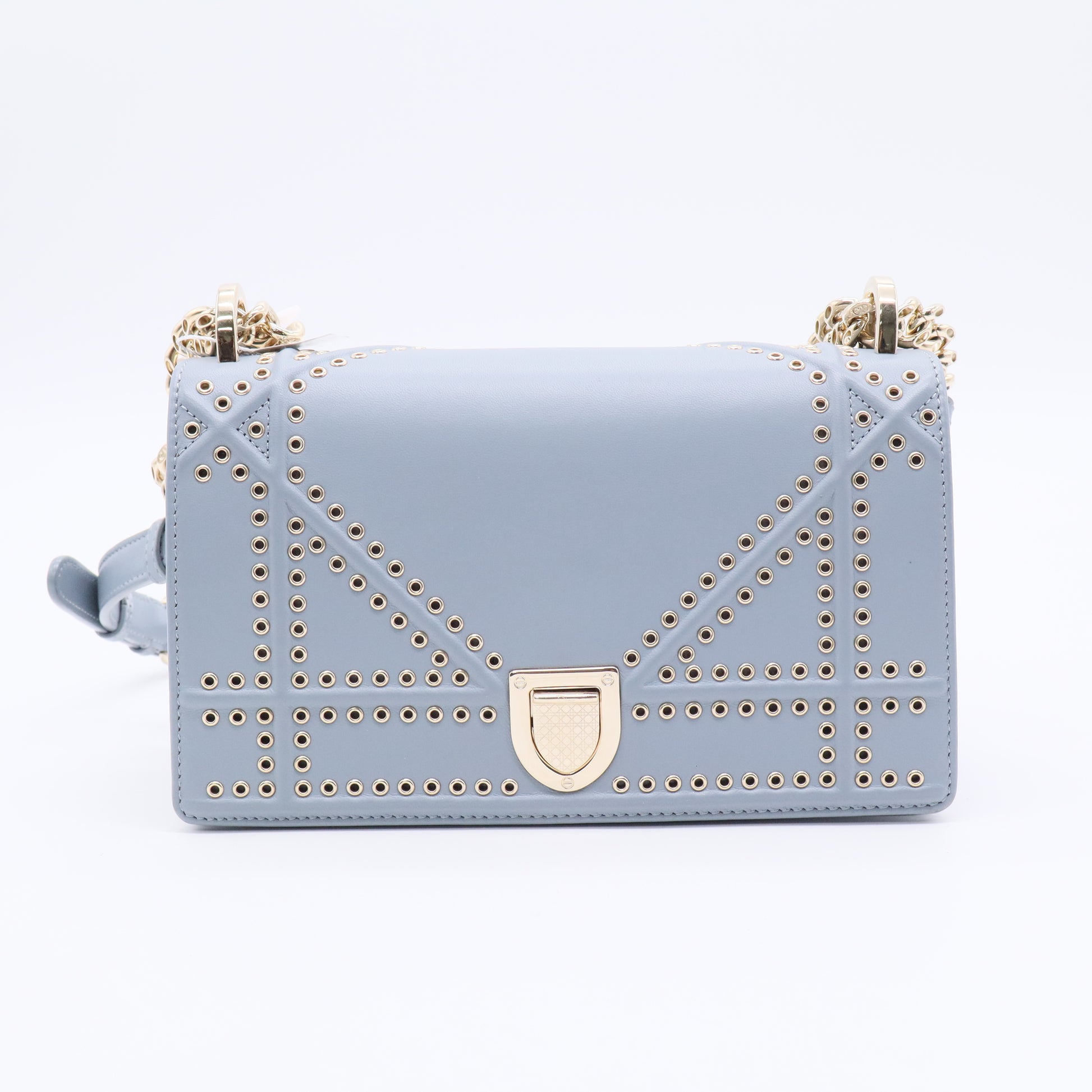 Leather Diorama Shoulder Bag twins ldj3428