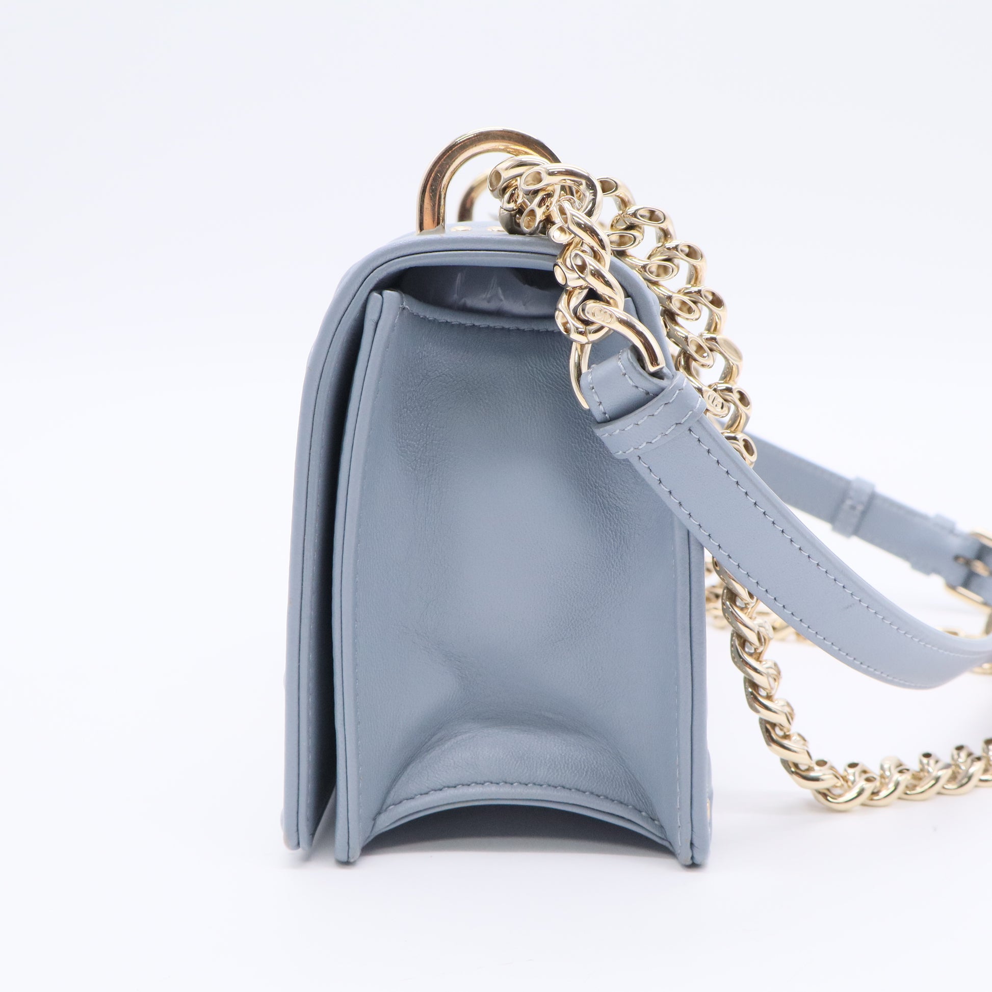 Leather Diorama Shoulder Bag twins ldj3428