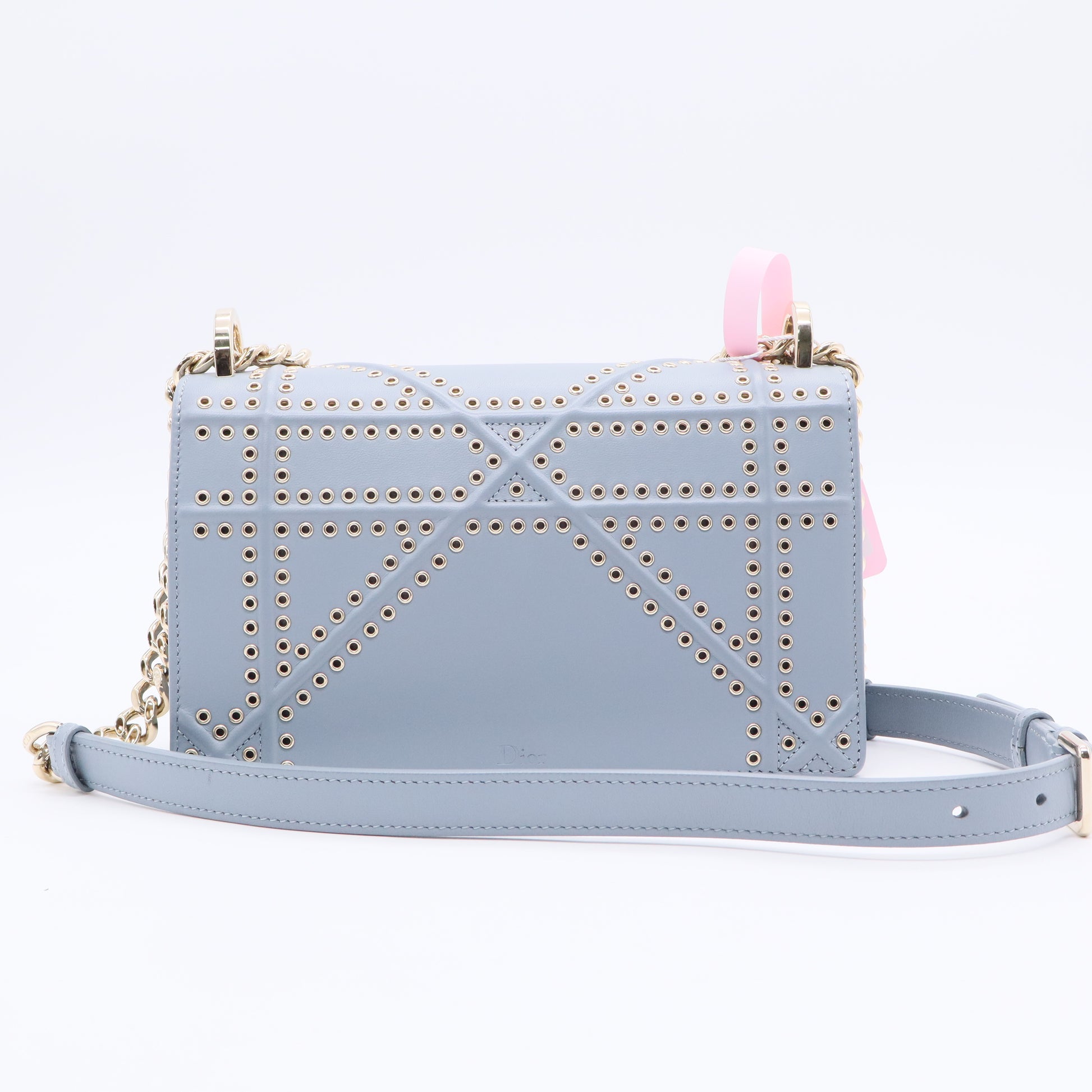 Leather Diorama Shoulder Bag twins ldj3428