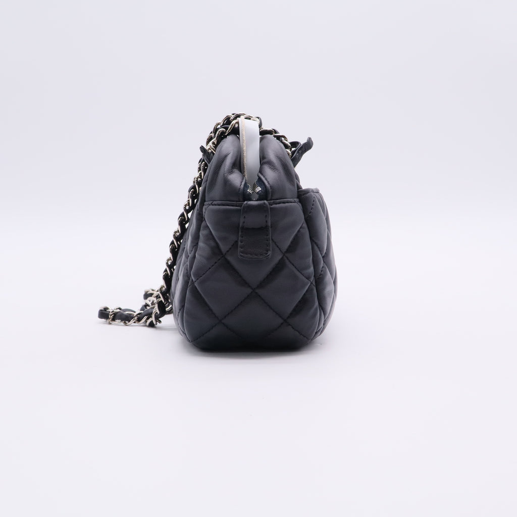 Vintage Front Pocket Camera Bag Quilted Lambskin Medium B20156 Twins