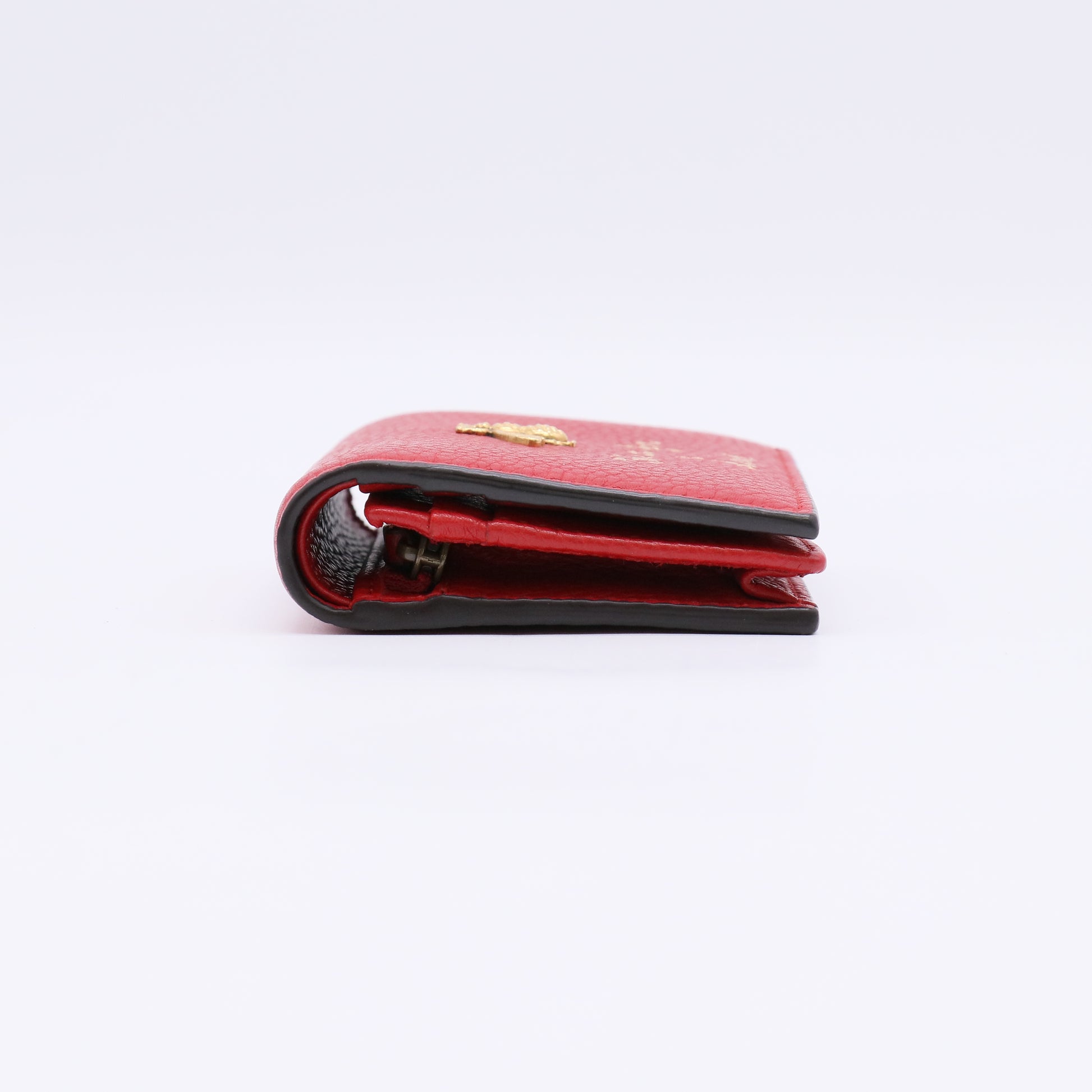 Gucci Animalier "Blind for Love" Card Case Wallet W22391