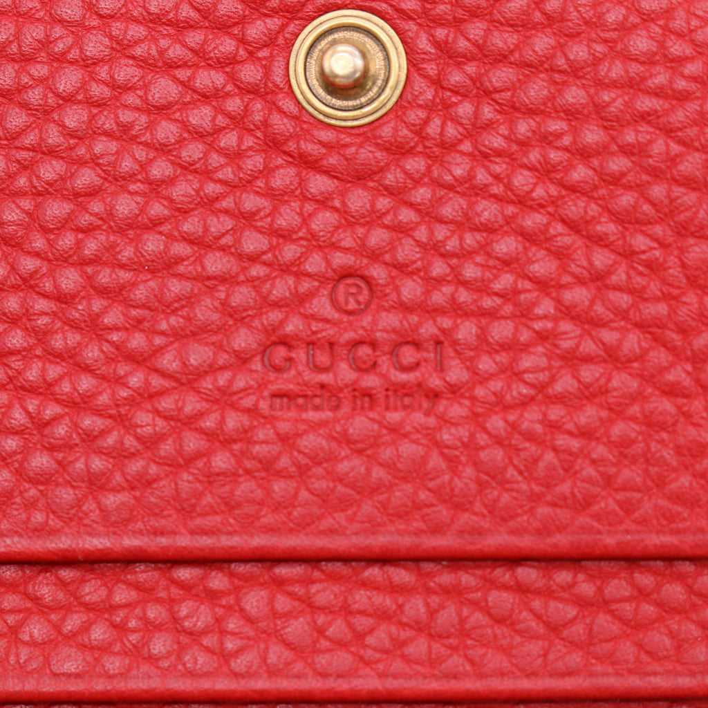 Gucci Animalier "Blind for Love" Card Case Wallet W22391