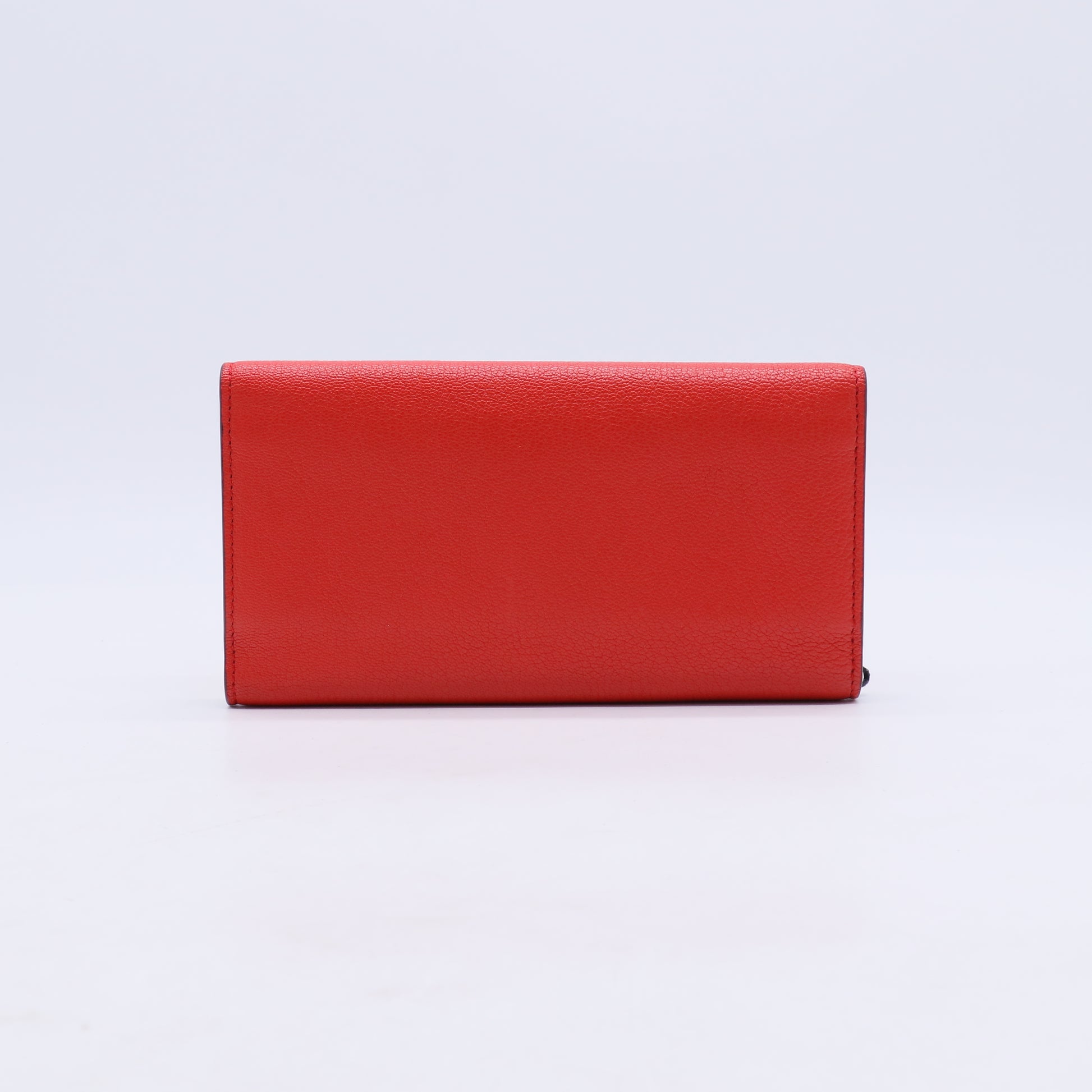 Burberry D-Ring Grained Leather Continental Wallet W21163