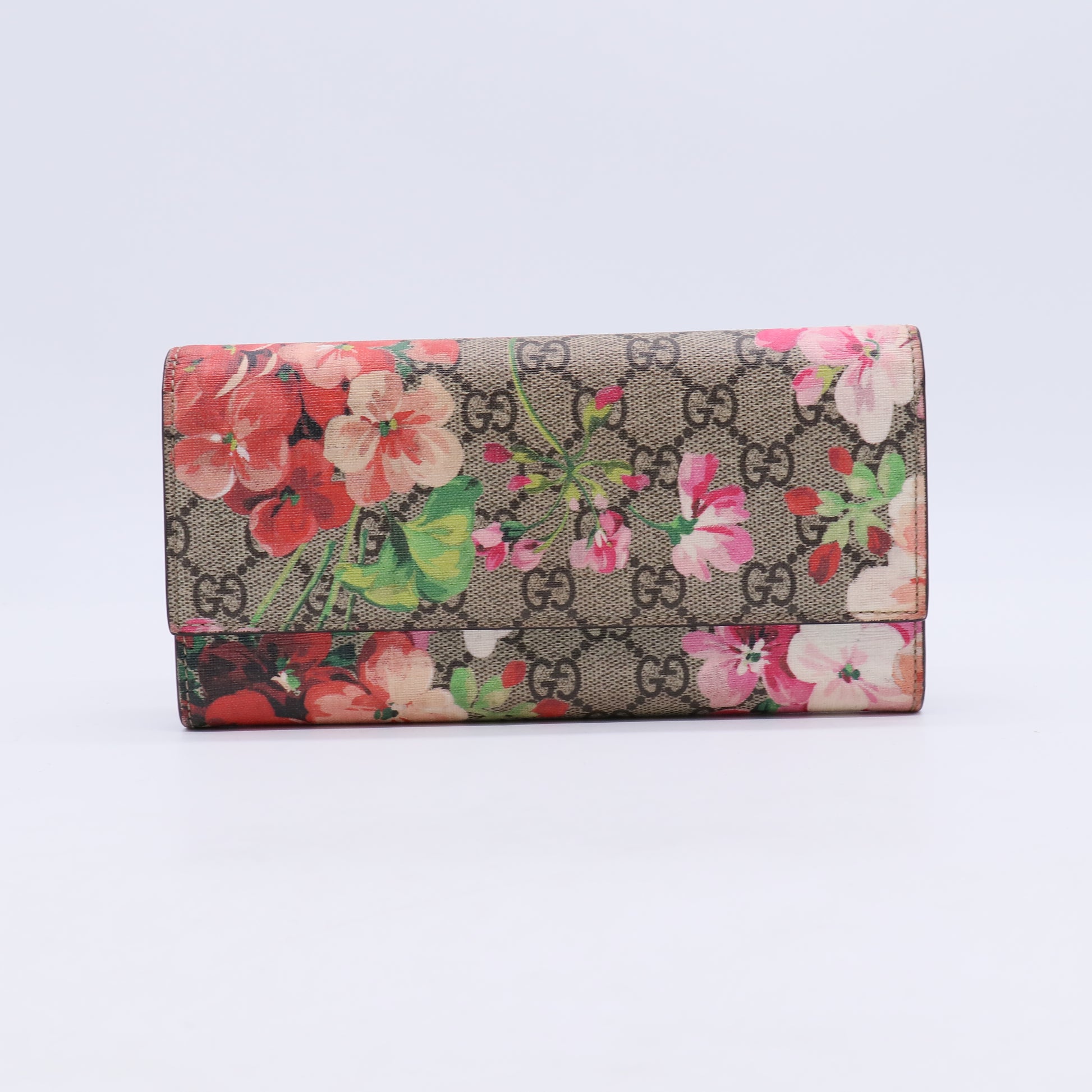 Gucci GG Blooms Continental Wallet W21240