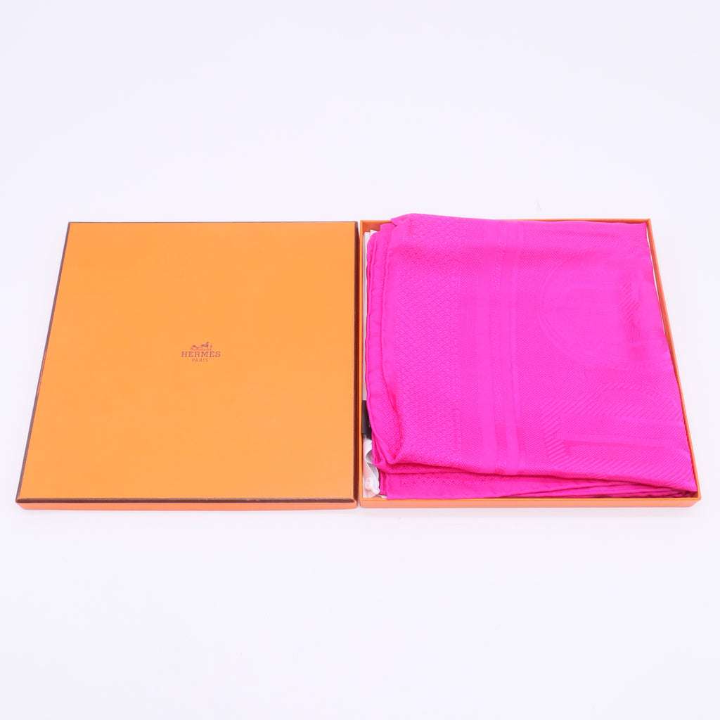 Cashmere Silk New Libris Stole Rose Bonbon W22937