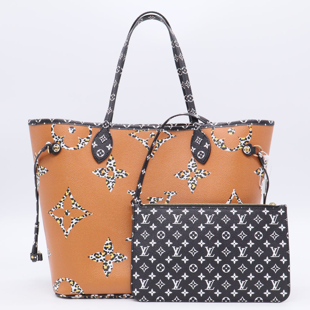 Monogram Jungle Neverfull MM twins ldj3431