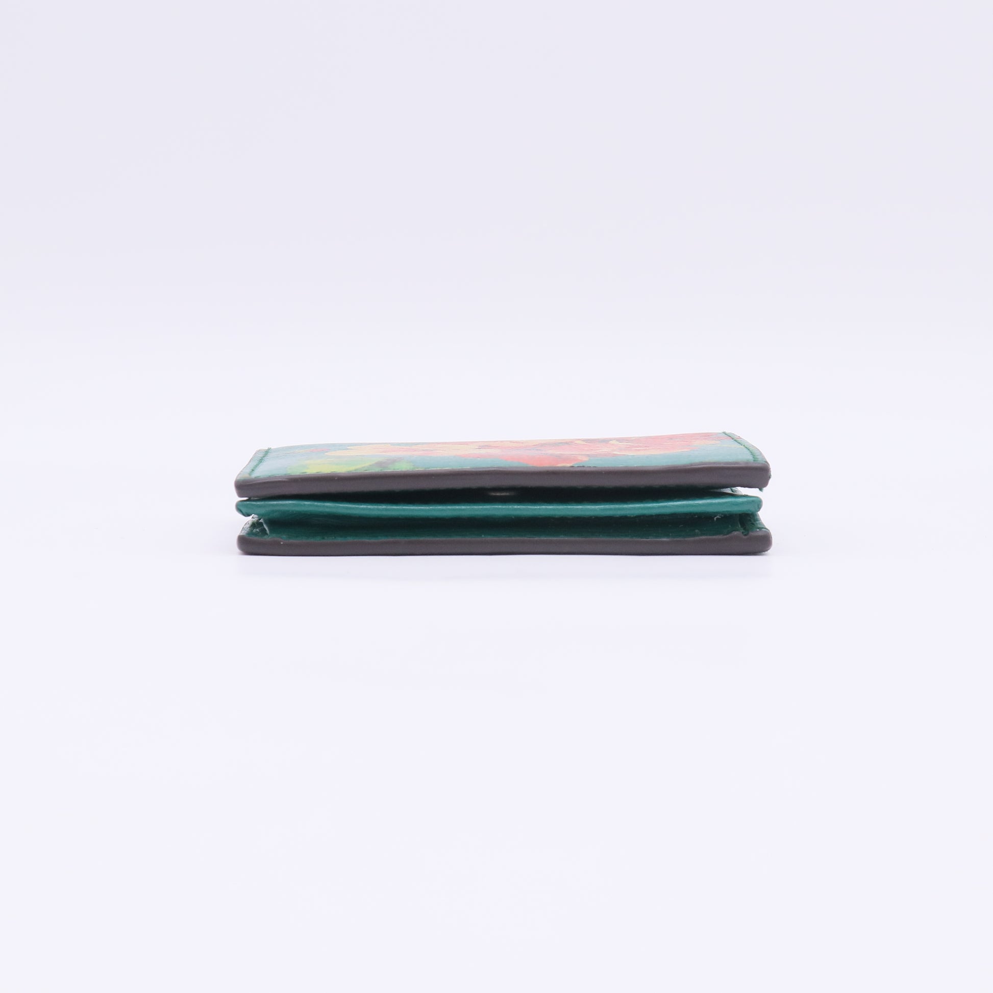 Gucci Blooms Leather Card Case Wallet W22822