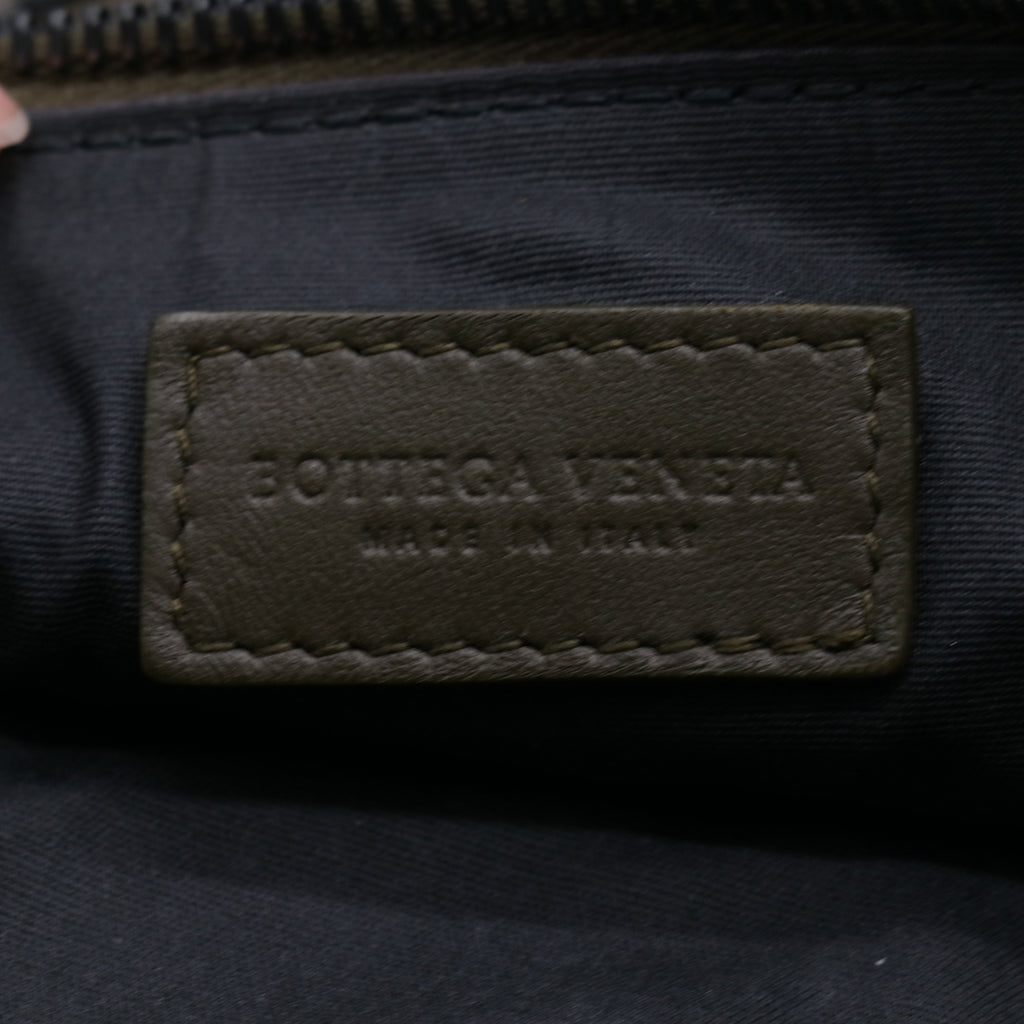 Bottega Veneta Intrecciato Checker Pouch W21003
