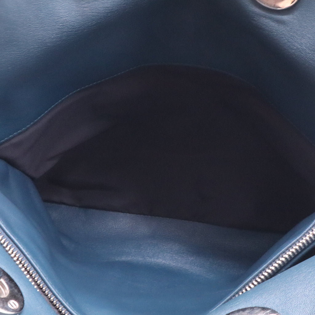 Granville Satchel Cannage Quilt Leather Medium Twins LDJ3977