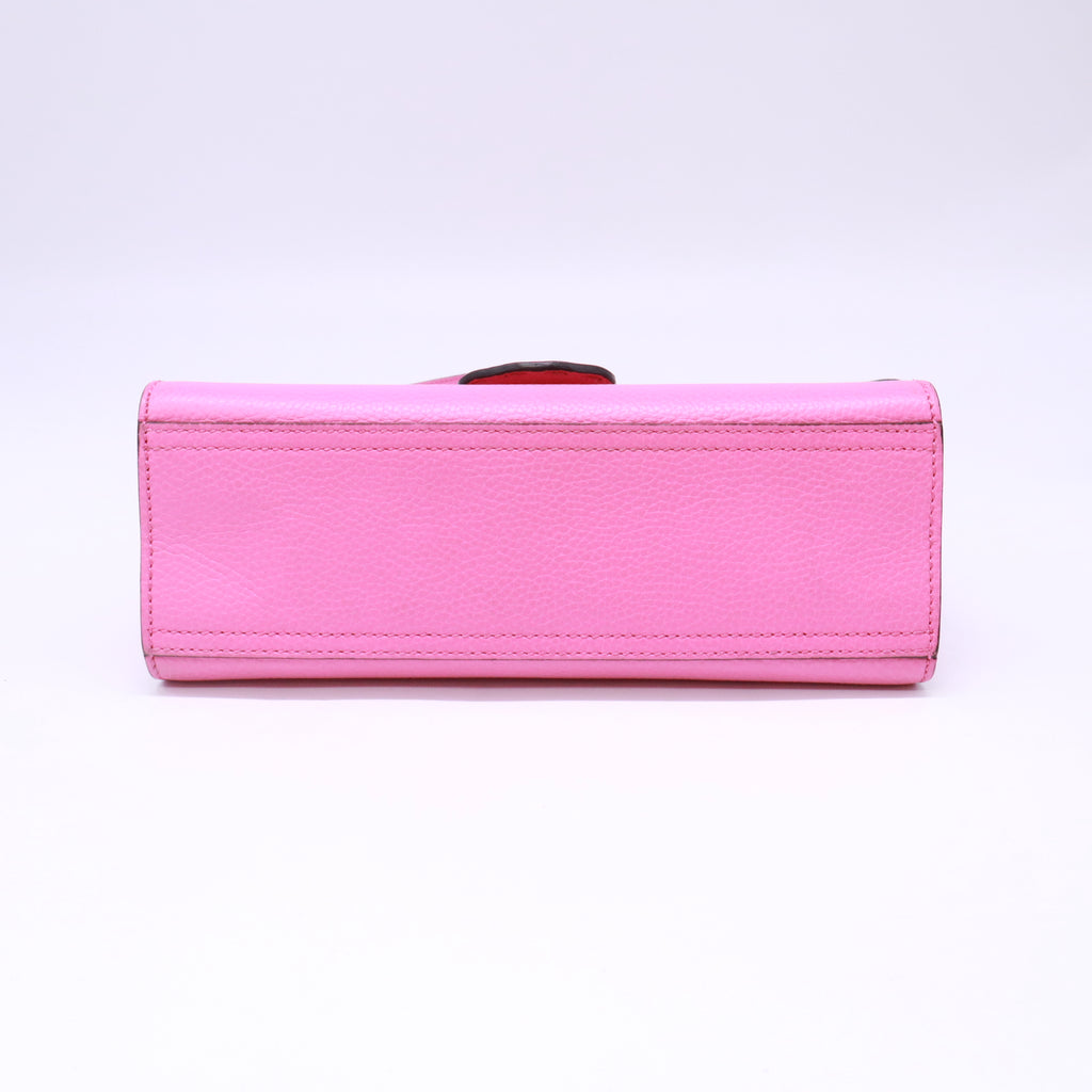 GG Marmont Top Handle Bag Leather Small B23794