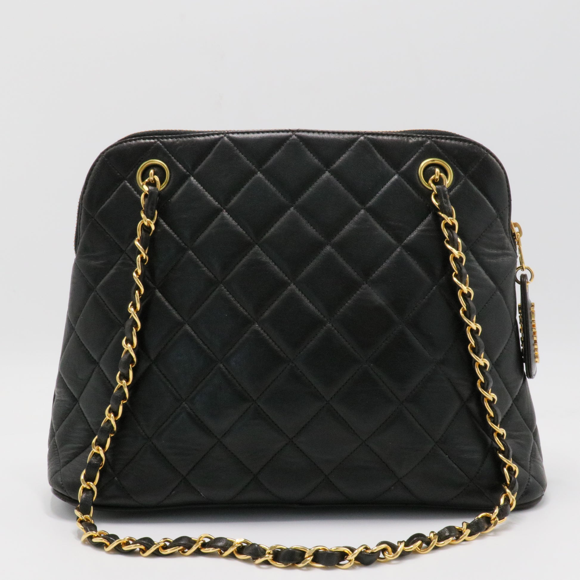 Quilted Dome Shoulder Bag
