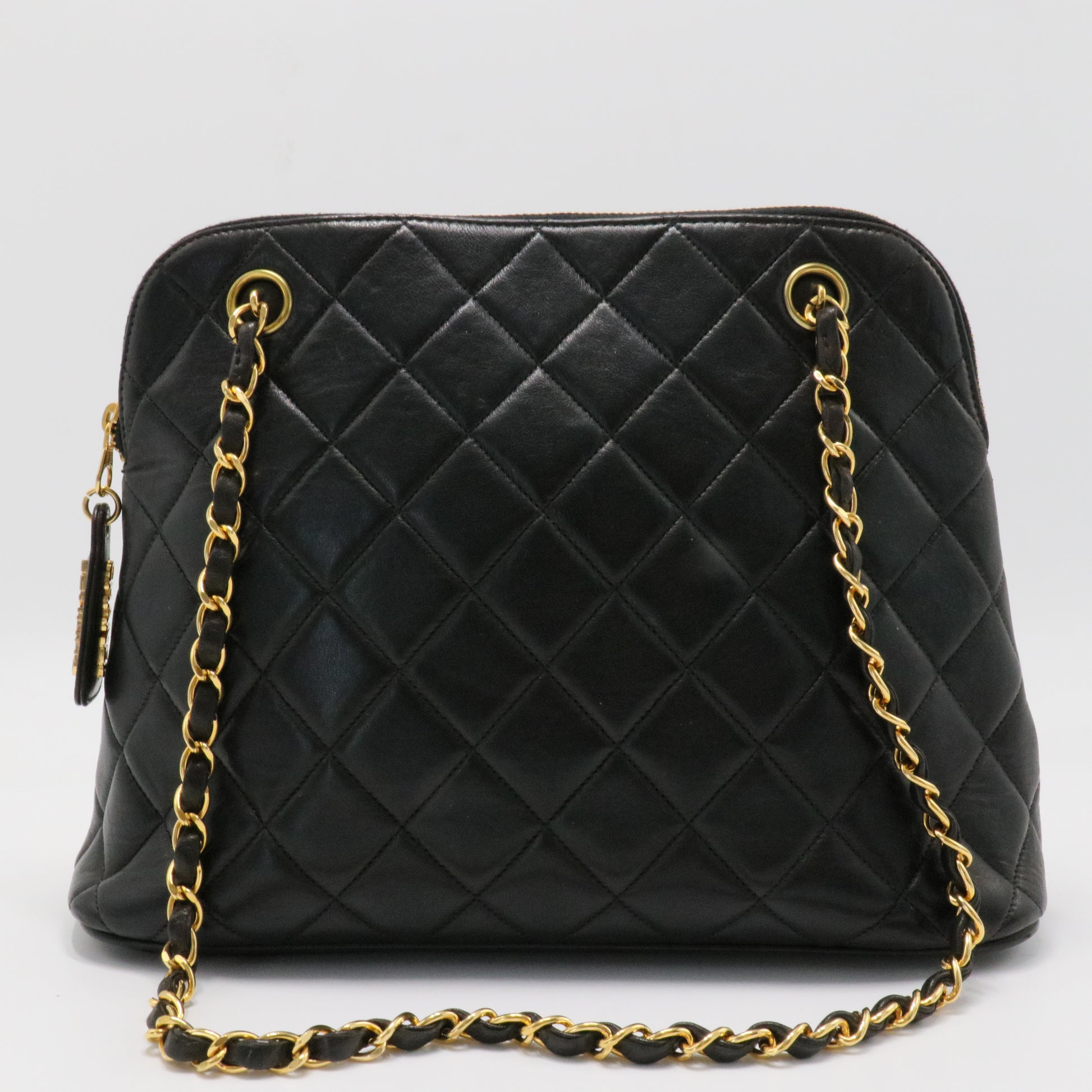 Quilted Dome Shoulder Bag