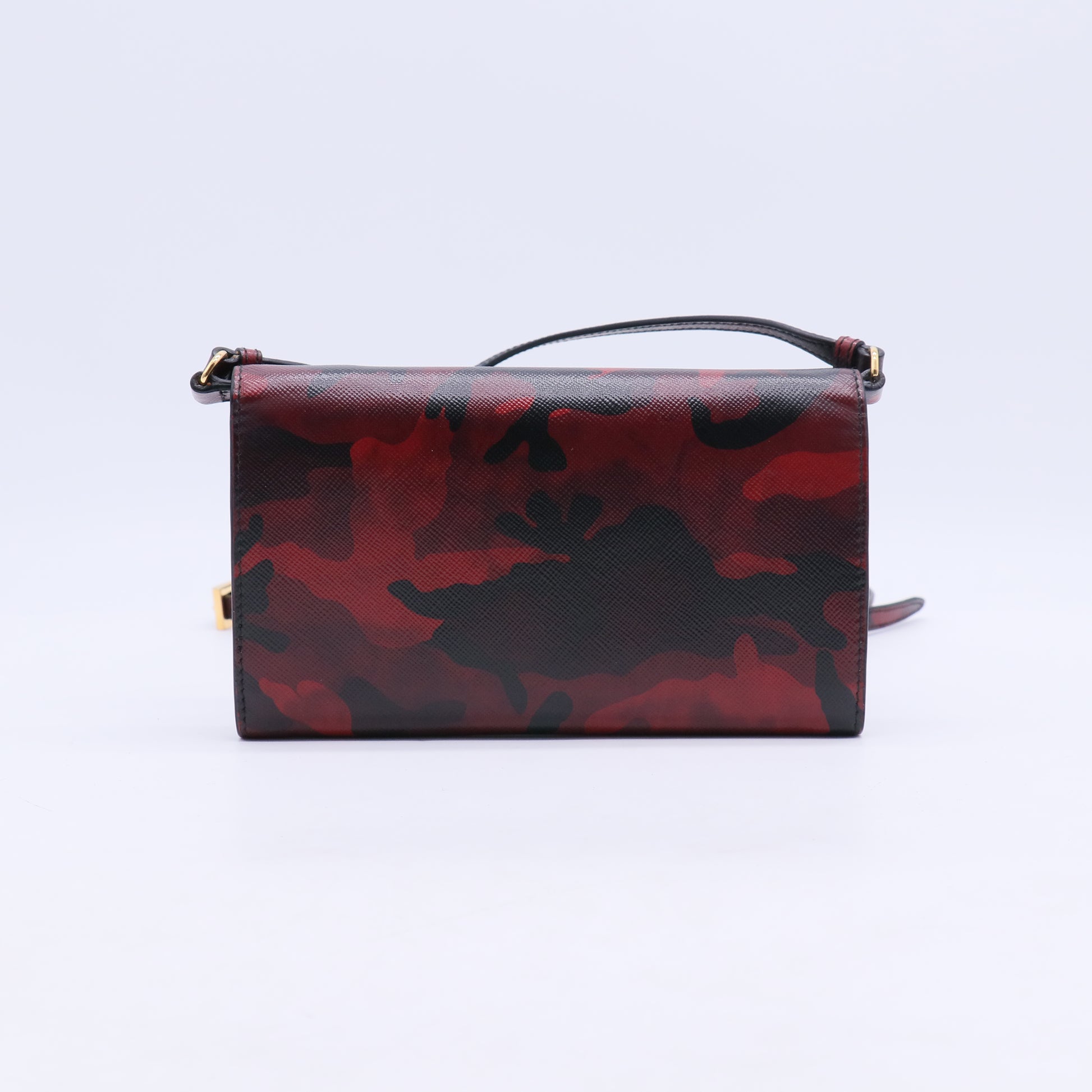 Envelope Wallet on Strap Saffiano Leather B21765