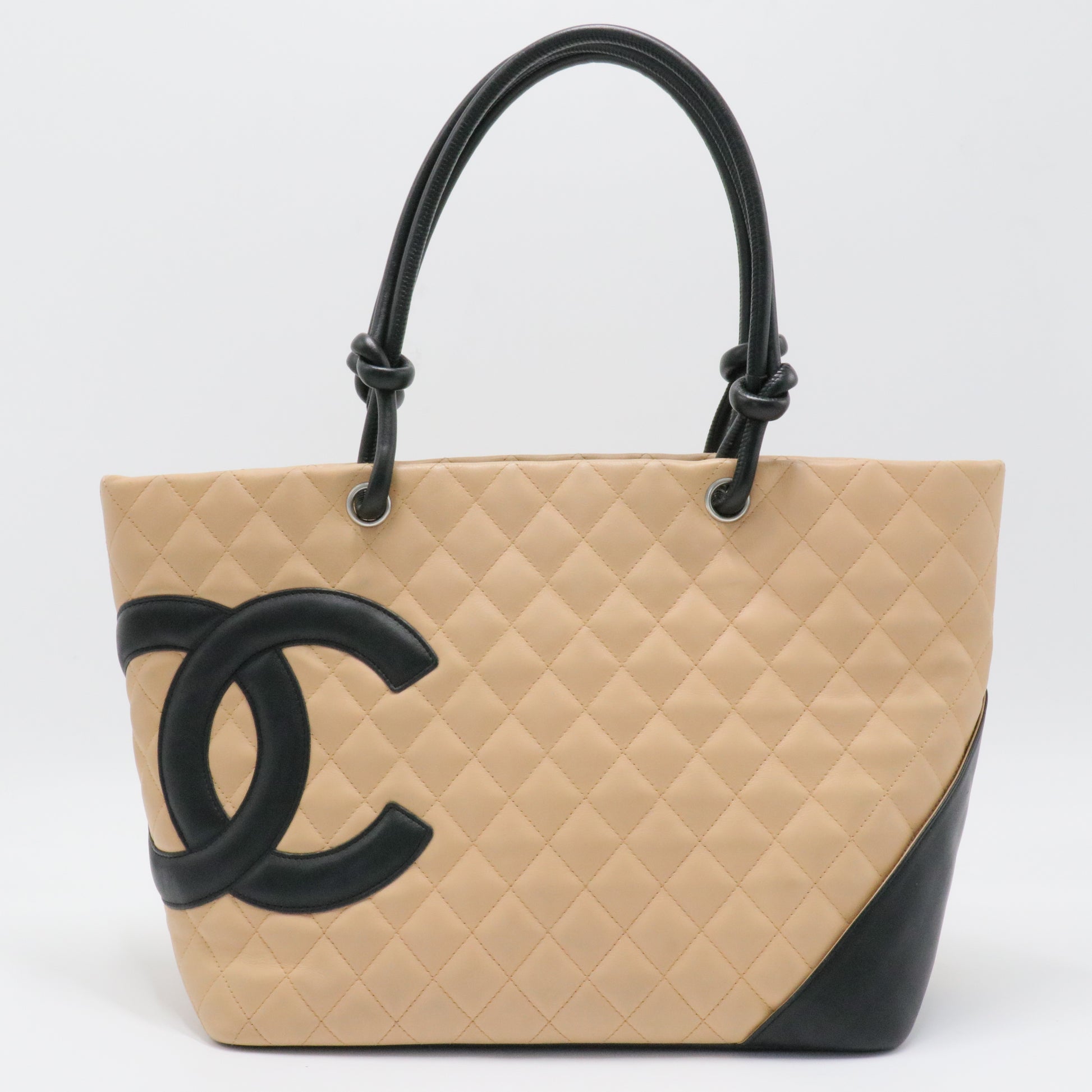 Cambon Tote Quilted Leather Large