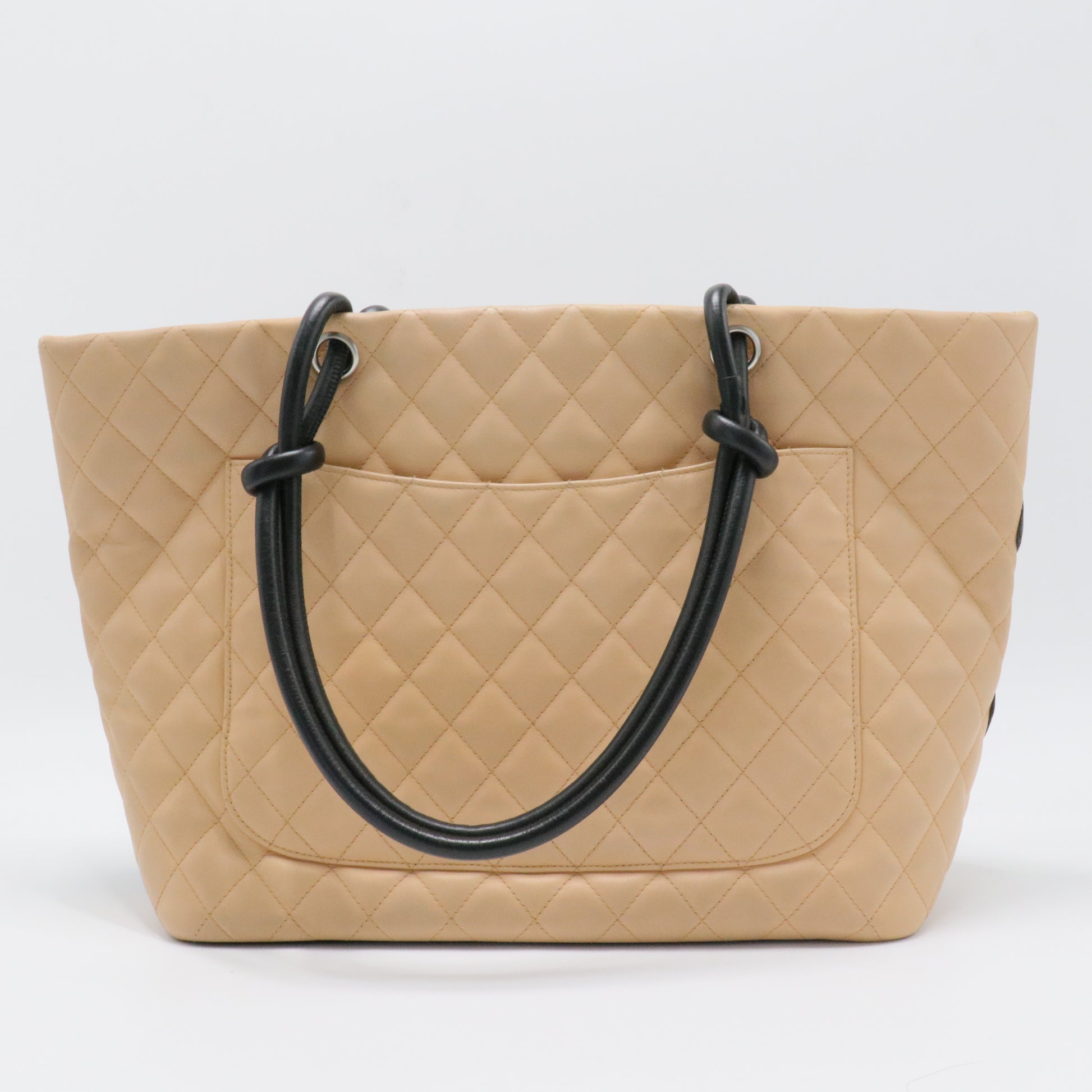 Cambon Tote Quilted Leather Large