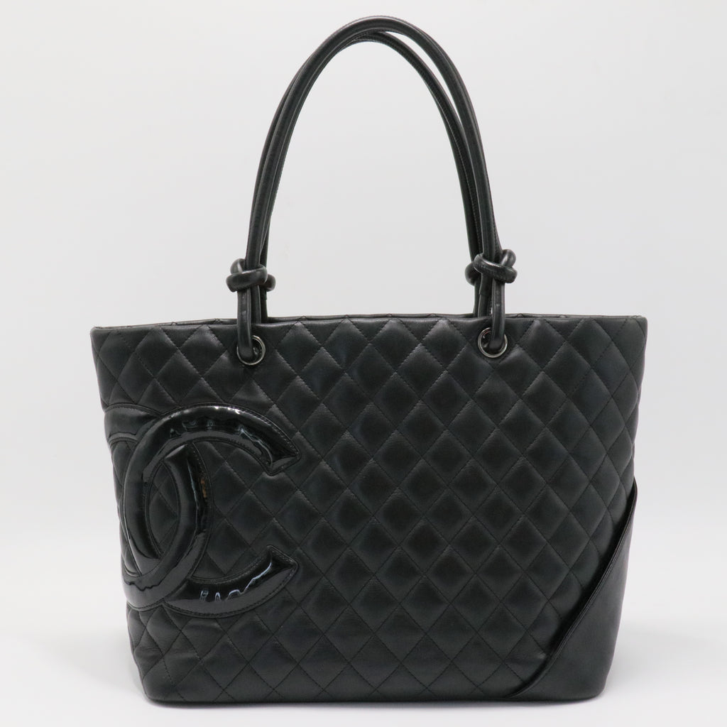 Cambon Tote Quilted Leather Large