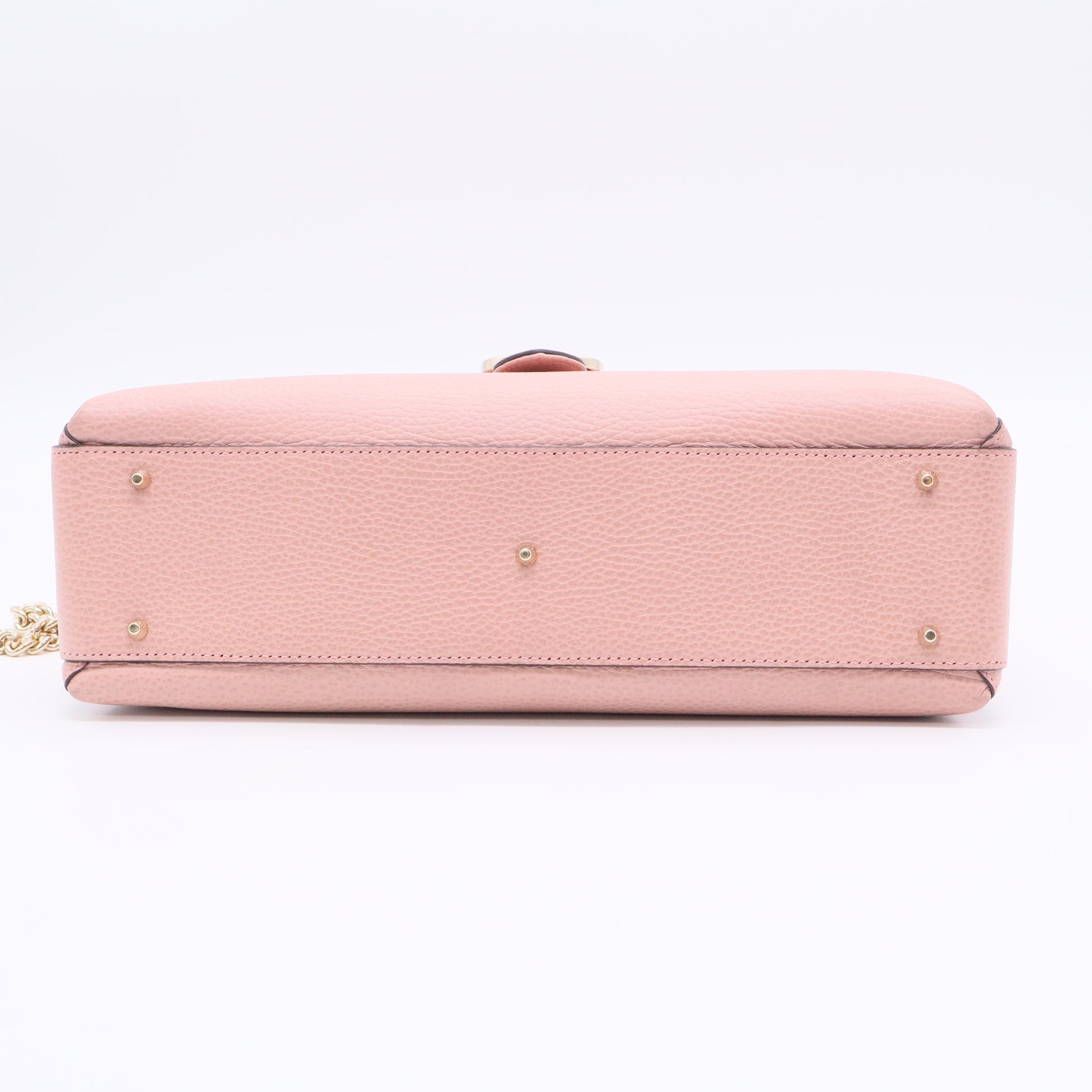 Large Dollar Calf Interlocking Shoulder Bag twins LDJ3429