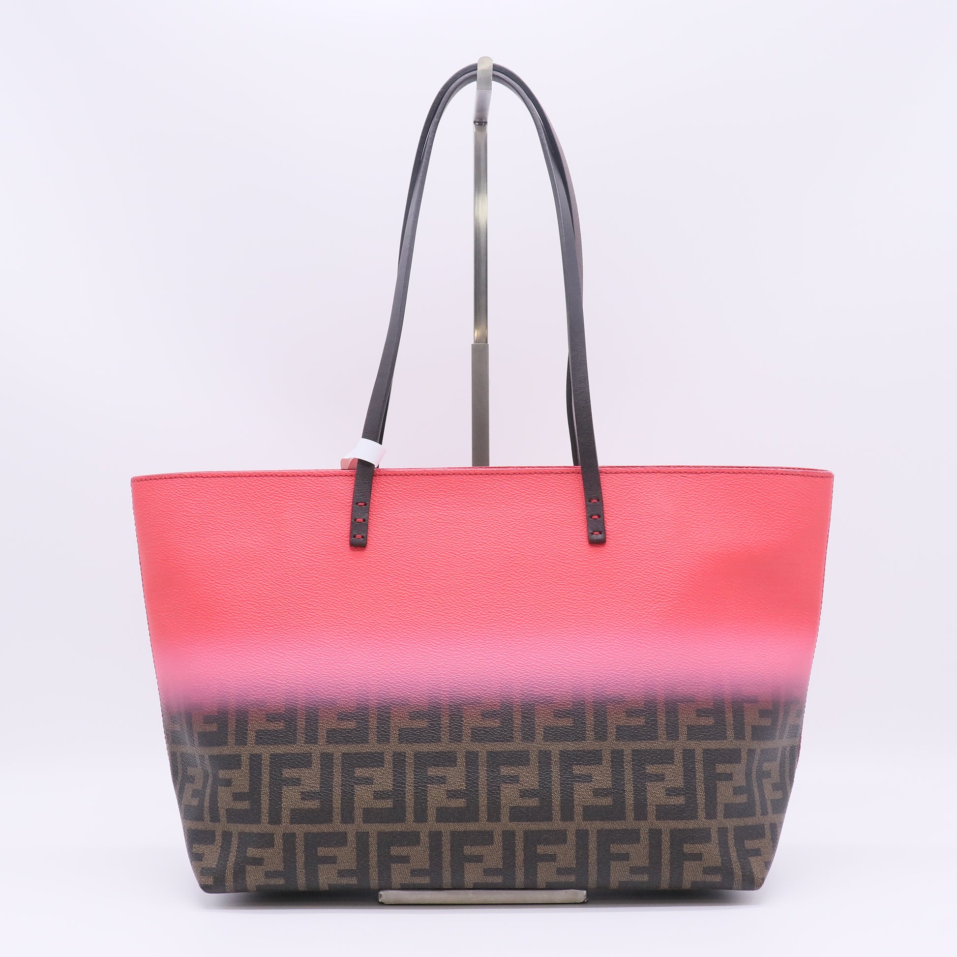 Fendi Roll Tote Ombre Zucca Coated Canvas twins B23828