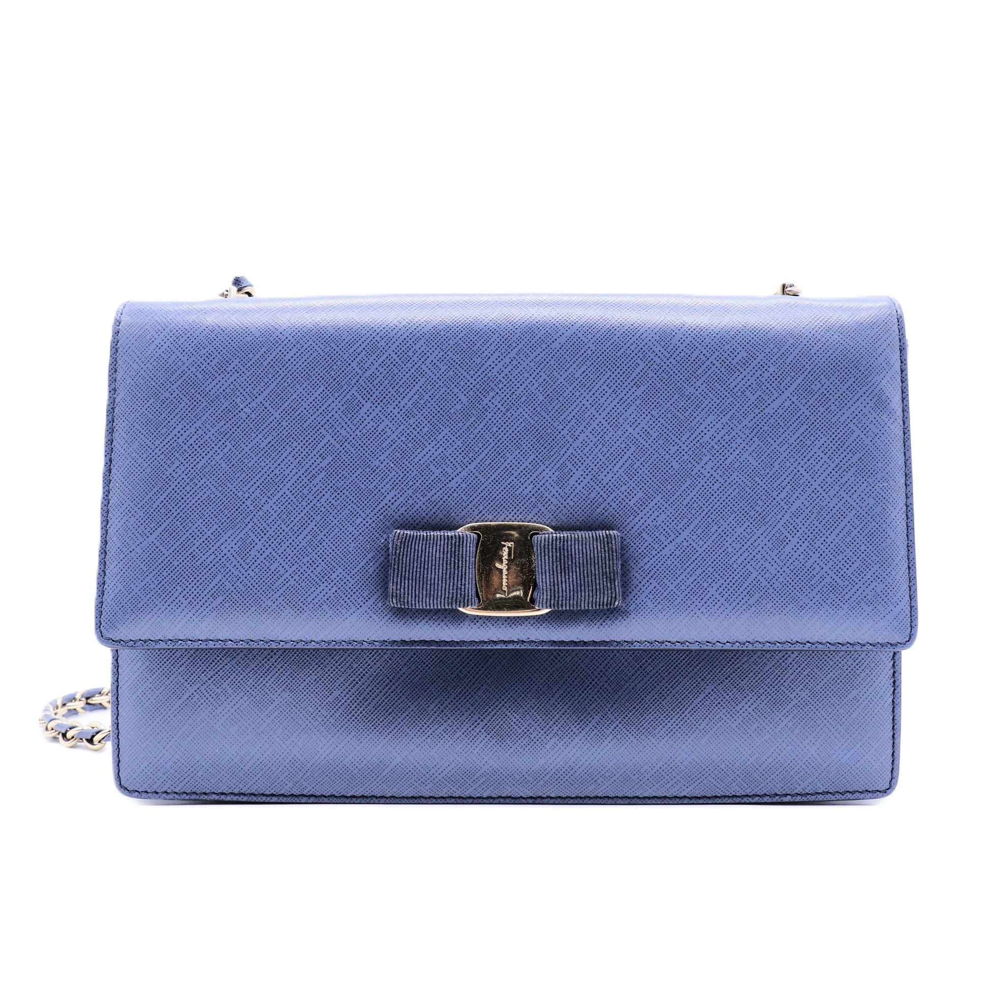 Vara blue bow bag