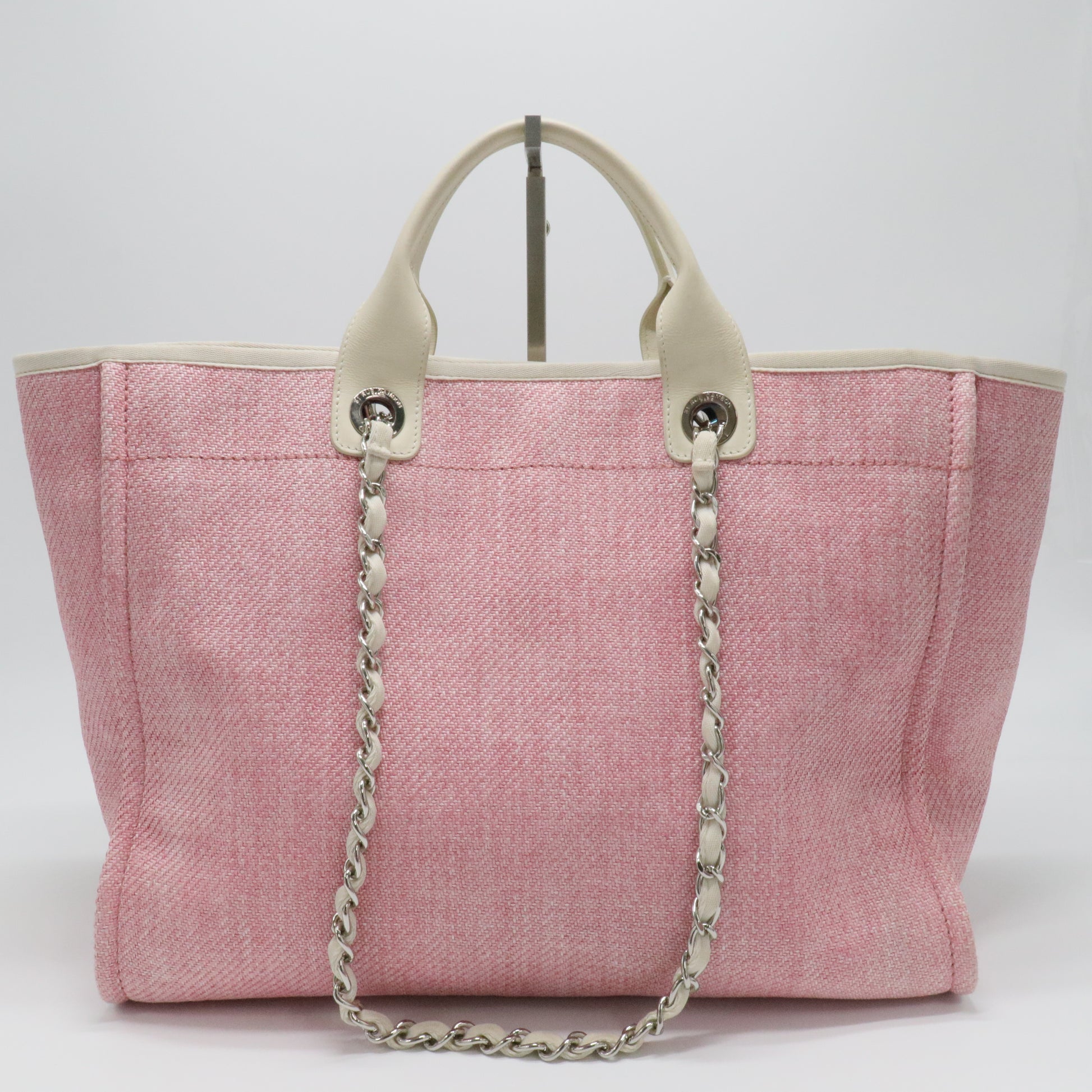 Canvas Medium Deauville Tote Pink