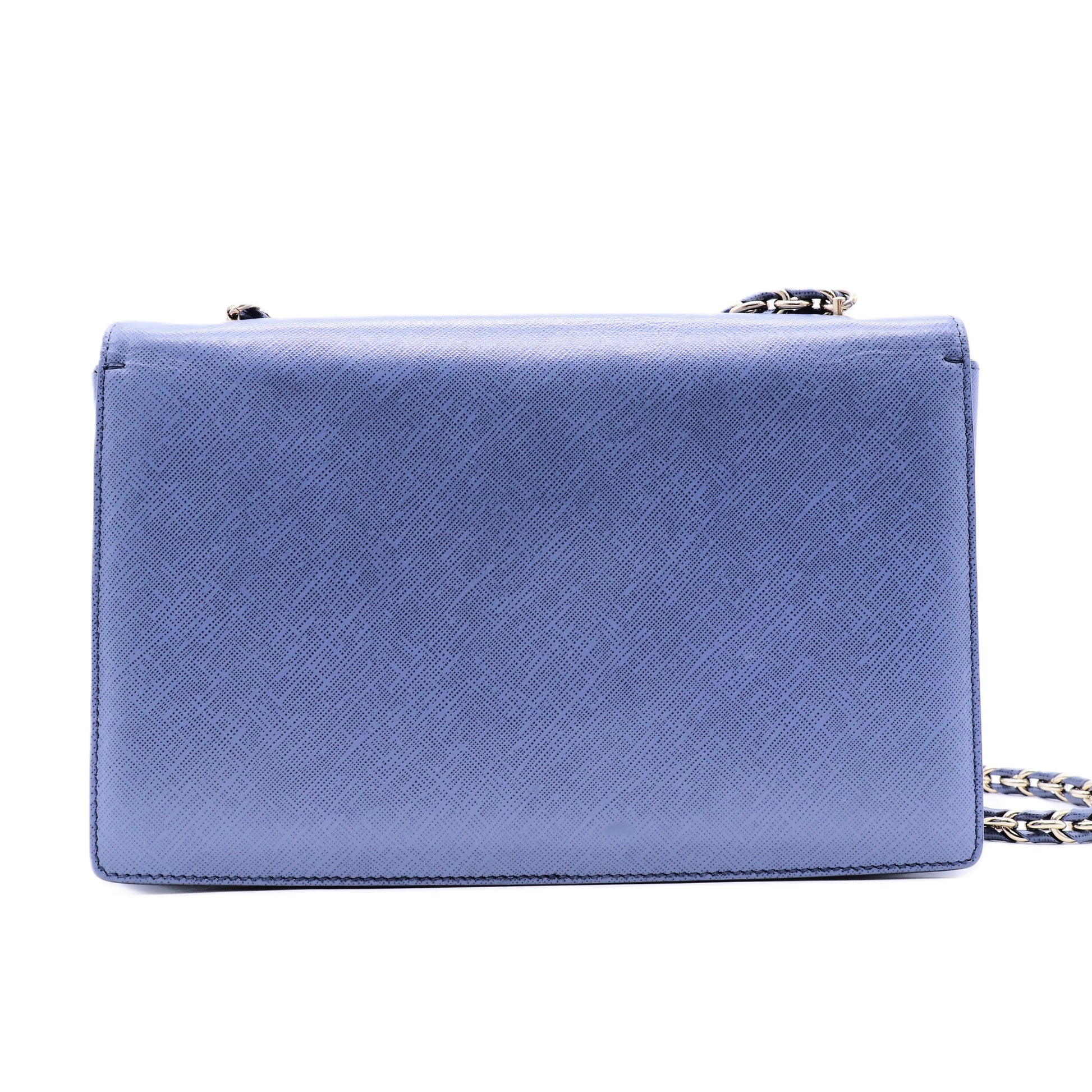 Vara blue bow bag