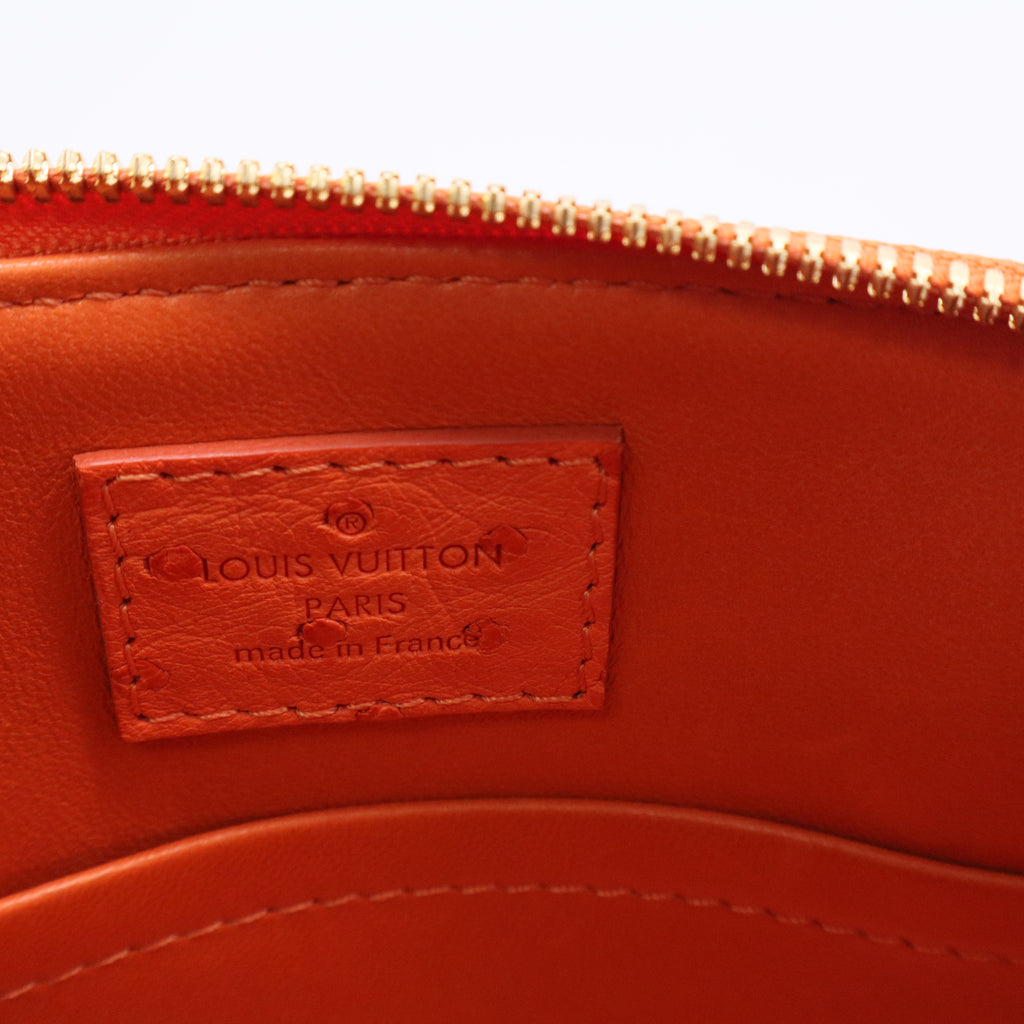 Orange Ostrich Alma BB Bag twins LDJ3433