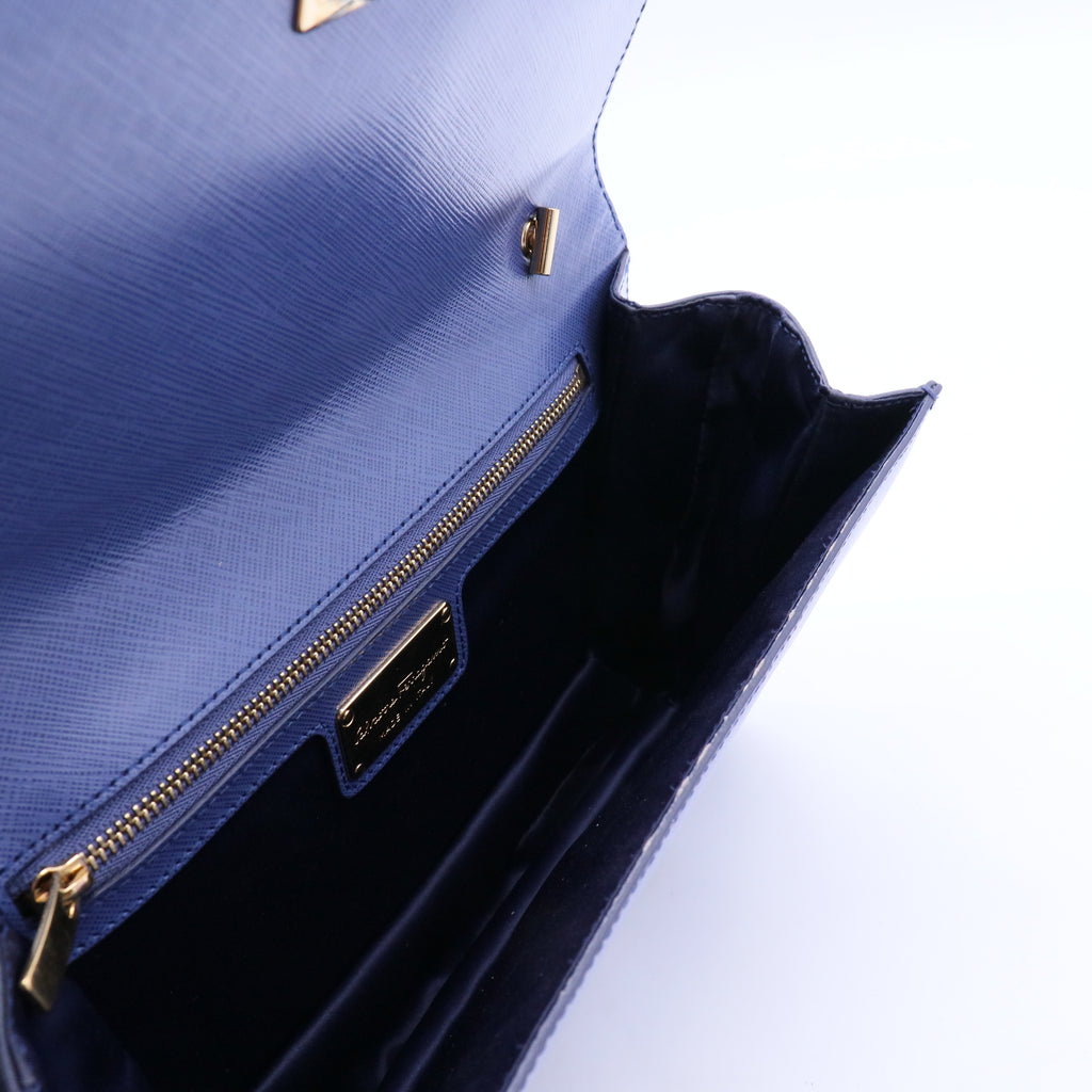 Vara blue bow bag