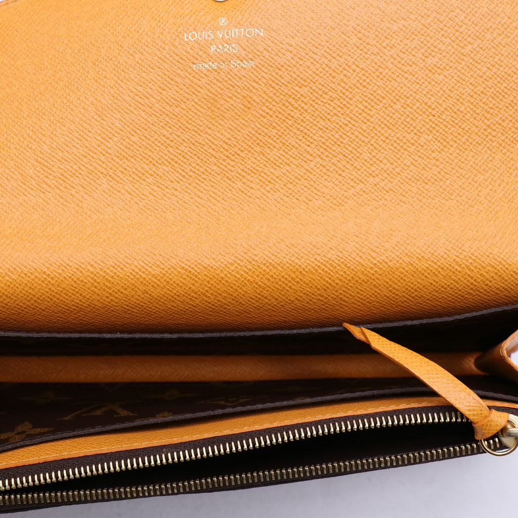 Louis Vuitton Monogram Canvas Emilie Wallet W20873