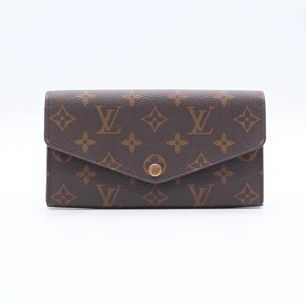 Sarah Wallet Monogram Canvas Twins LDJ3434