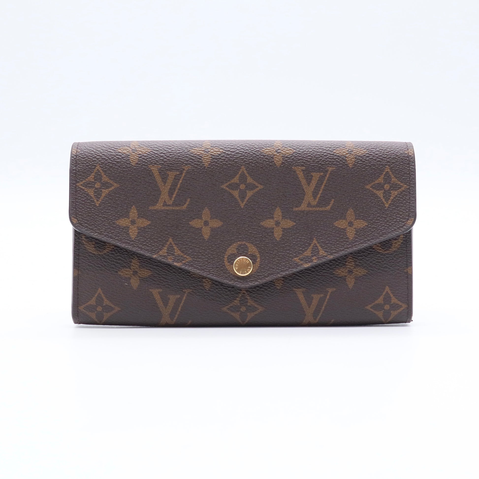 Sarah Wallet Monogram Canvas Twins LDJ3434