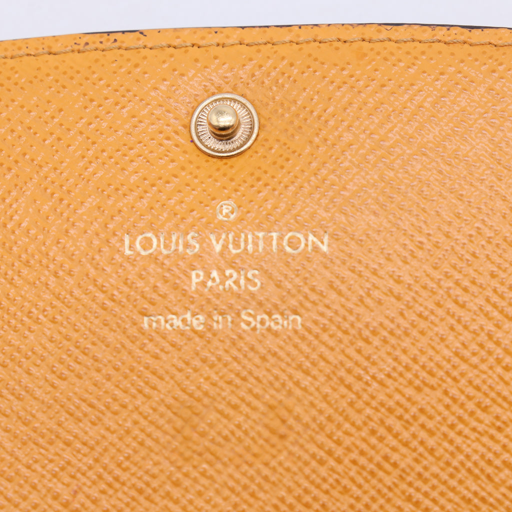 Louis Vuitton Monogram Canvas Emilie Wallet W20873
