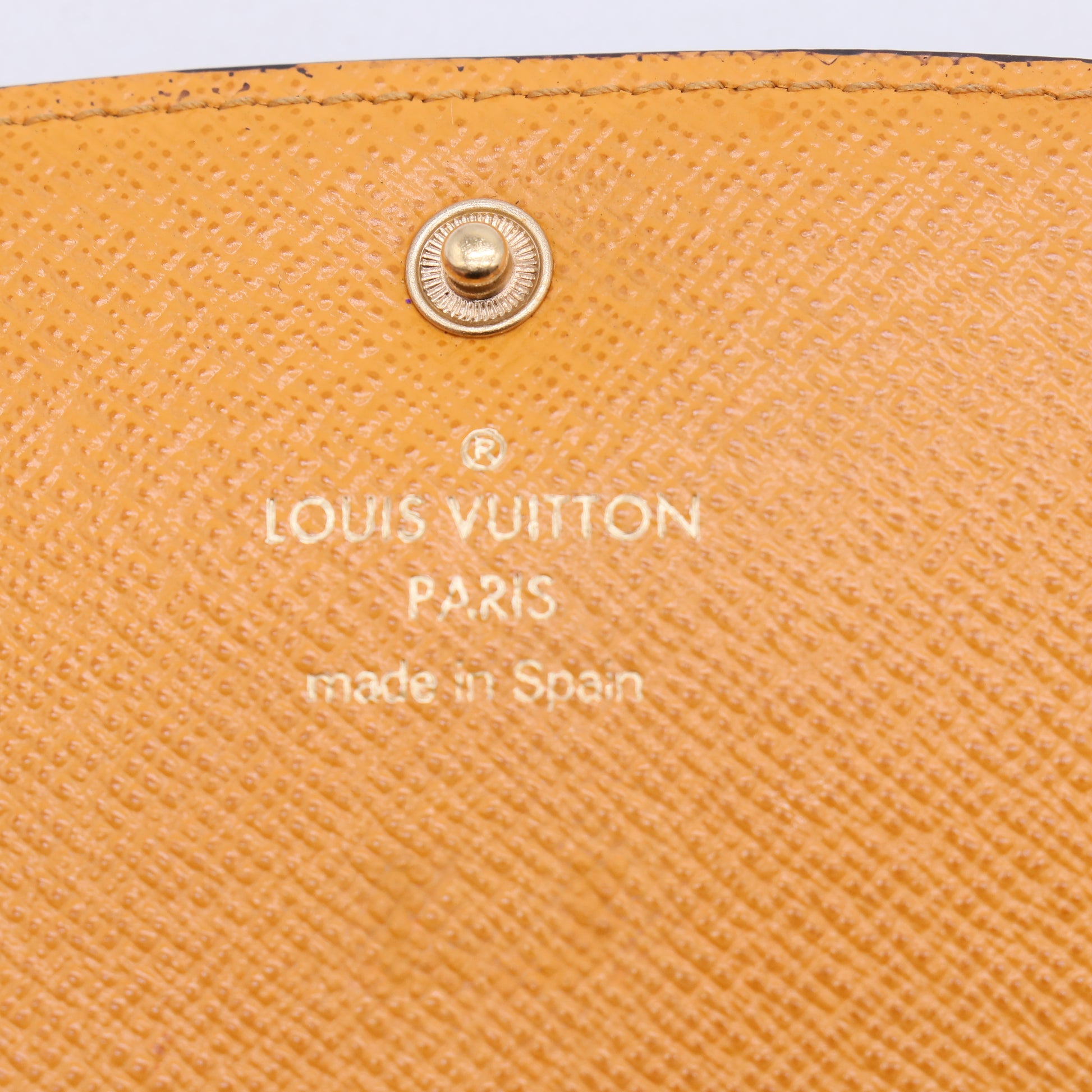 Louis Vuitton Monogram Canvas Emilie Wallet W20873
