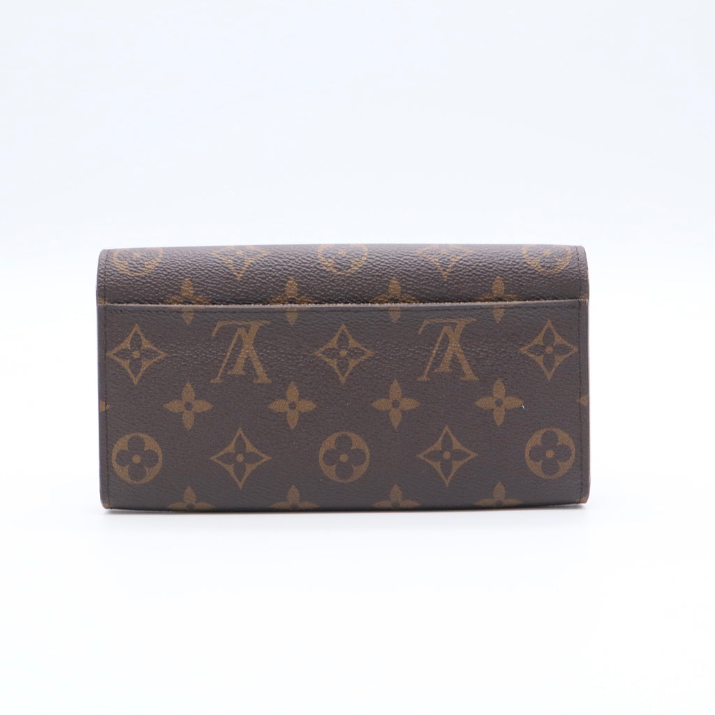 Sarah Wallet Monogram Canvas Twins LDJ3434