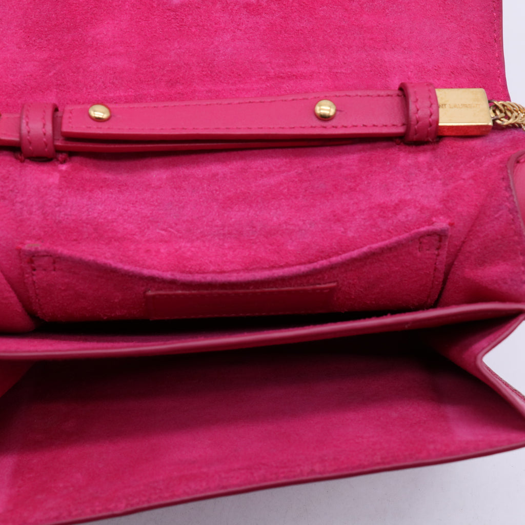 Saint Laurent Cassandre Y Ligne Wallet on Chain (WOC) W21024