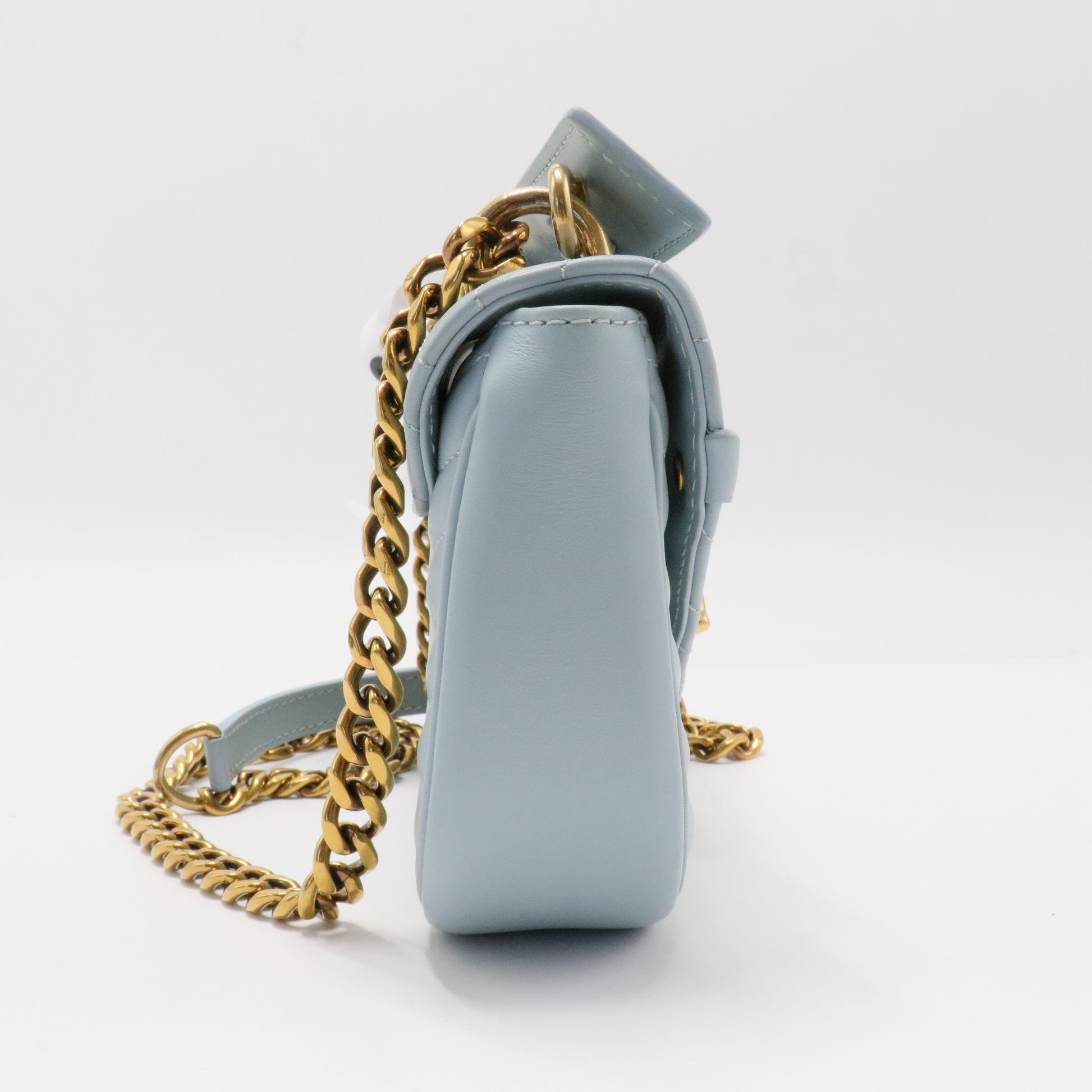 New Wave Chain Bag Quilted Leather PM