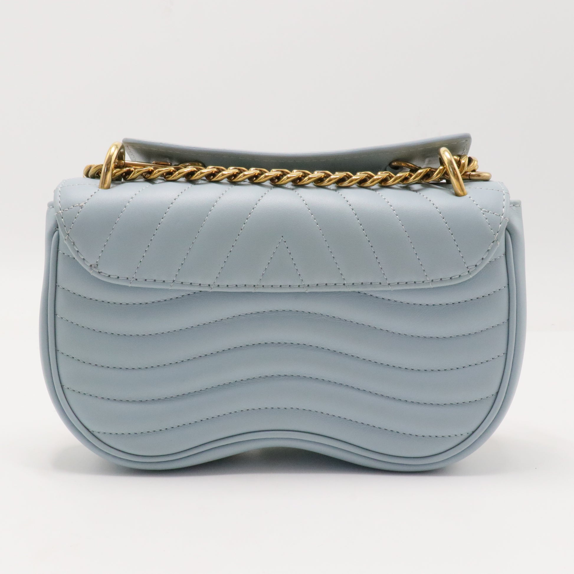 New Wave Chain Bag Quilted Leather PM