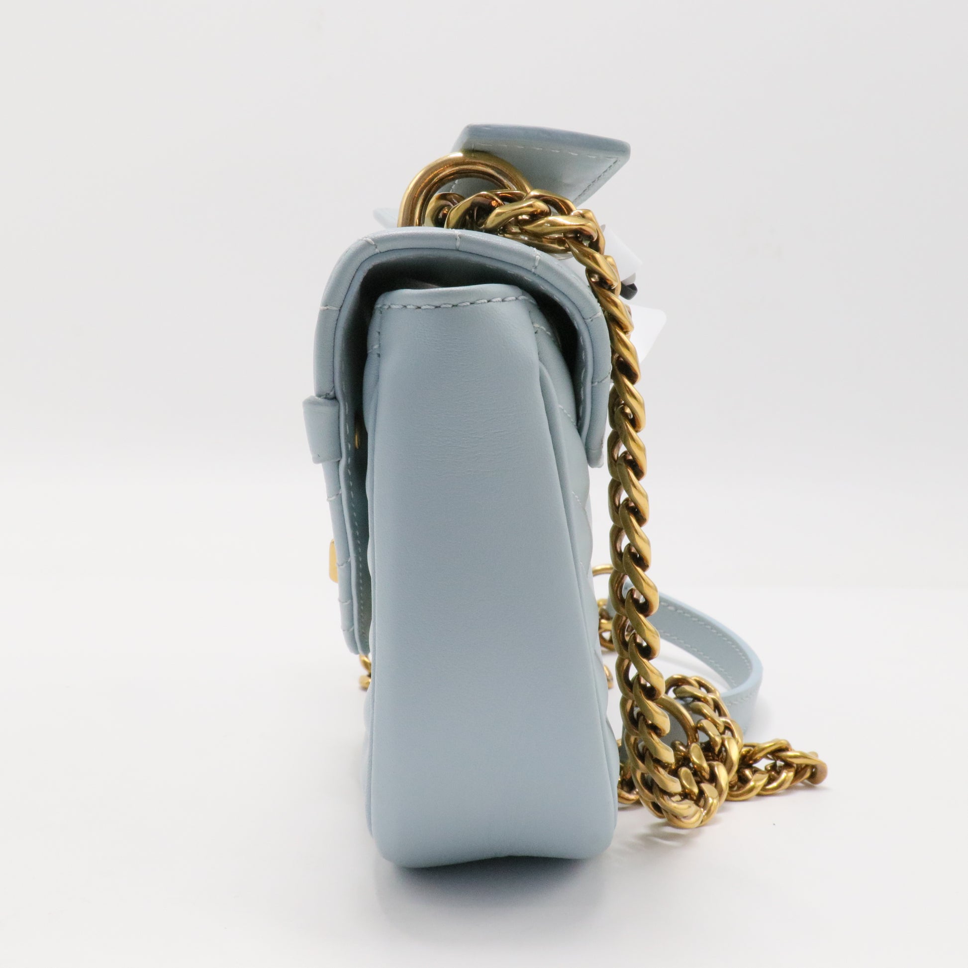 New Wave Chain Bag Quilted Leather PM