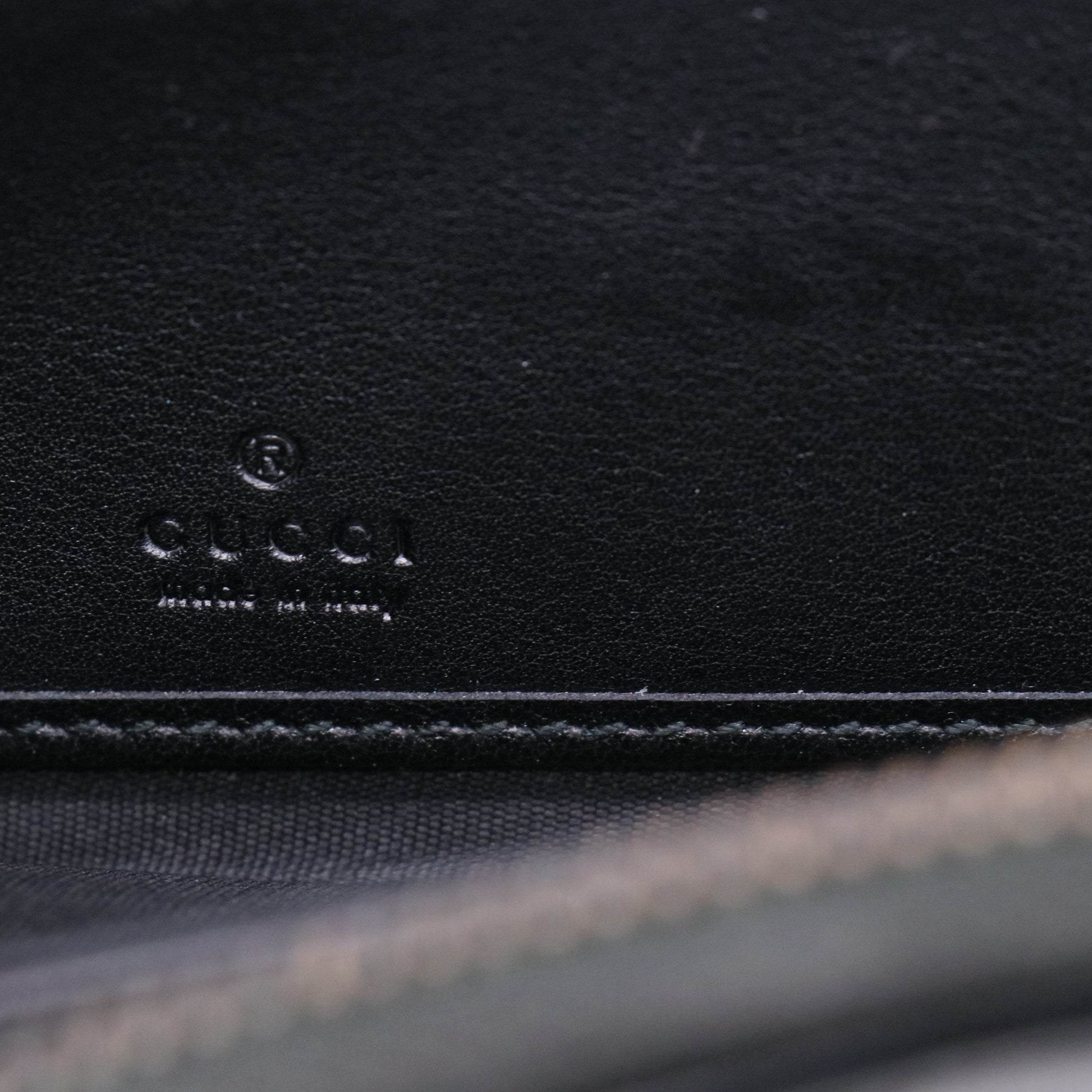 Gucci Guccissima Web Zip Around Wallet W21232