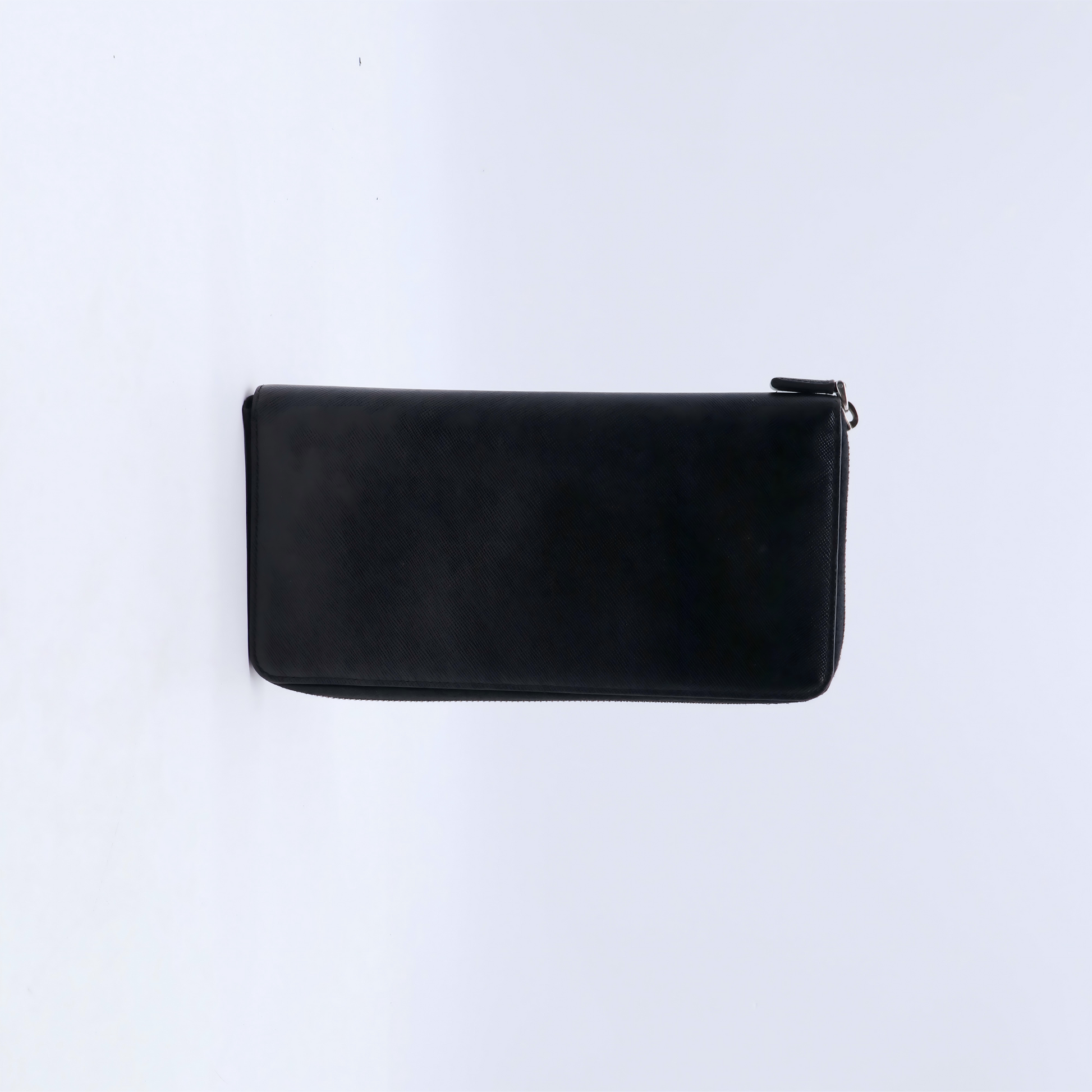 Prada Saffiano Leather Zip-Around Long Wallet W21155