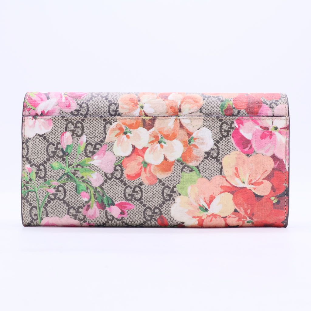 Multi GG Supreme Canvas Blooms Continental Wallet W20221