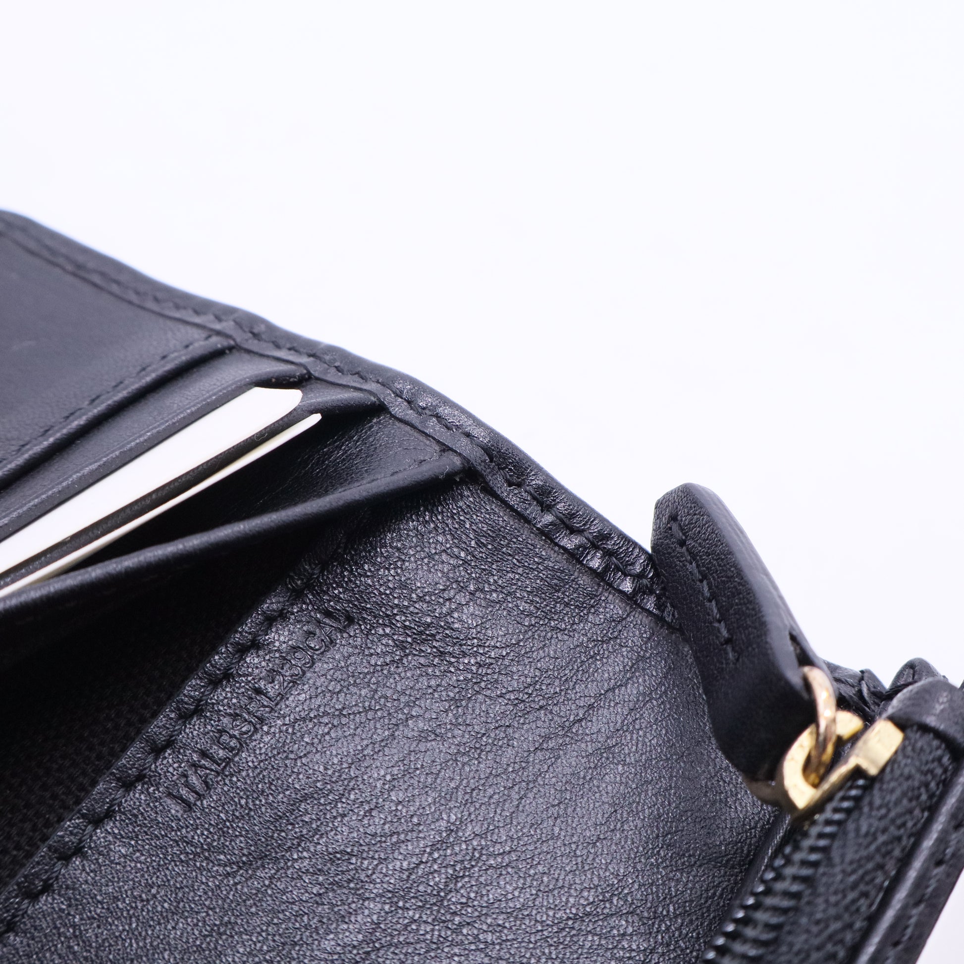 Black House Check Fabric Leighton Continental Wallet W20229