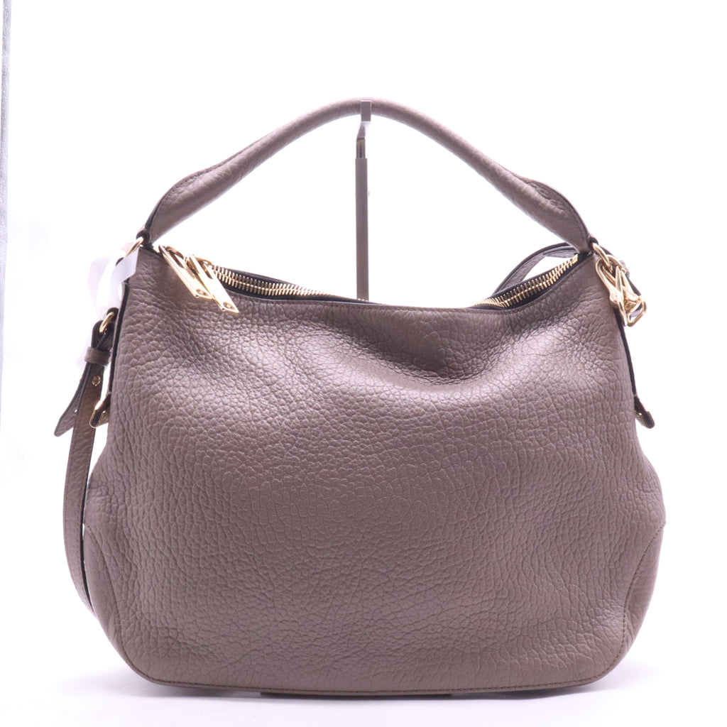 Ledbury Convertible Hobo Heritage Grained Leather Medium Twins B21608