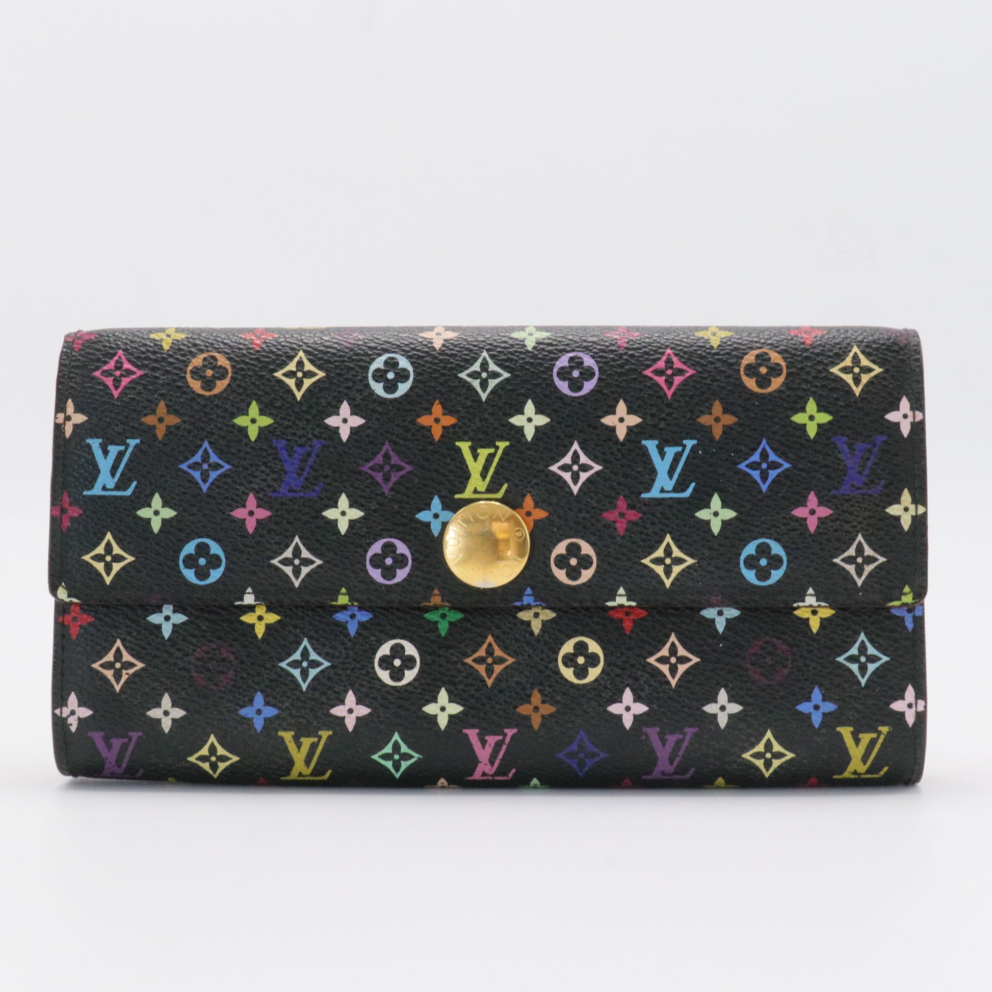 Sarah Wallet Monogram Multicolor