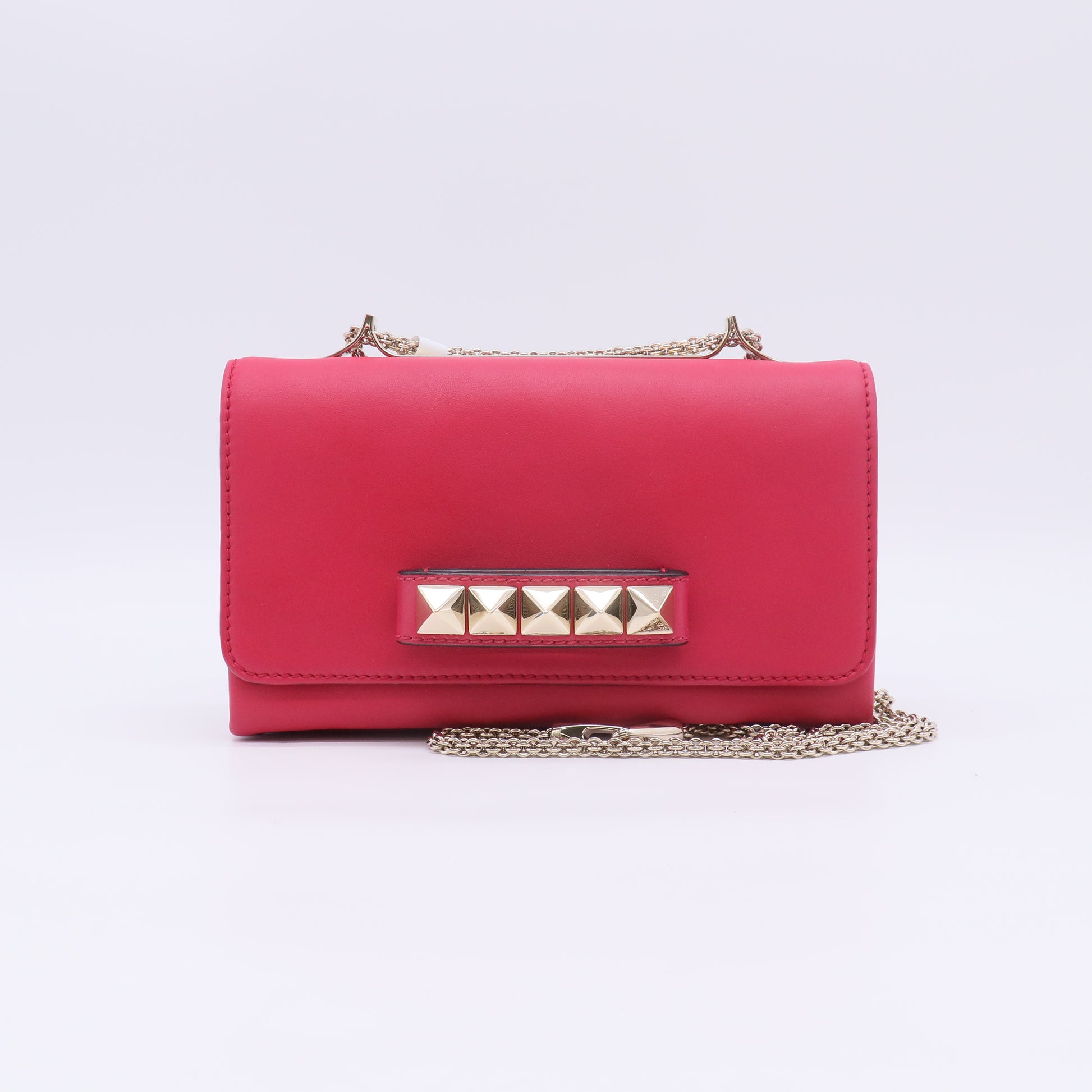 Va Va Voom Clutch Leather Medium Pink B23832