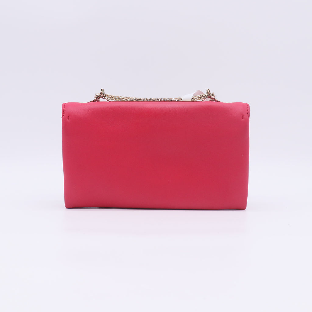 Va Va Voom Clutch Leather Medium Pink B23832