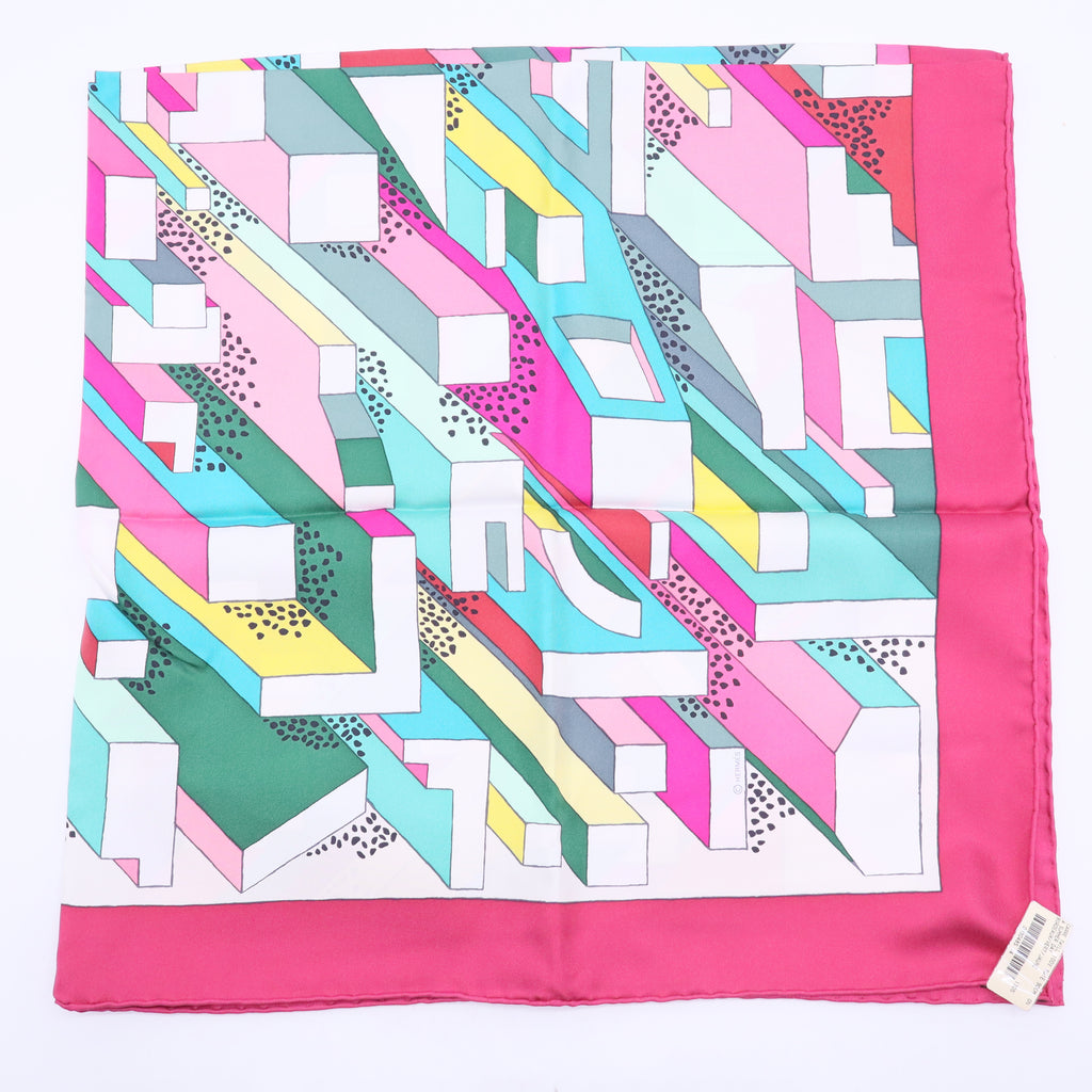 A Summer Day Multicolored Silk Scarf W20232